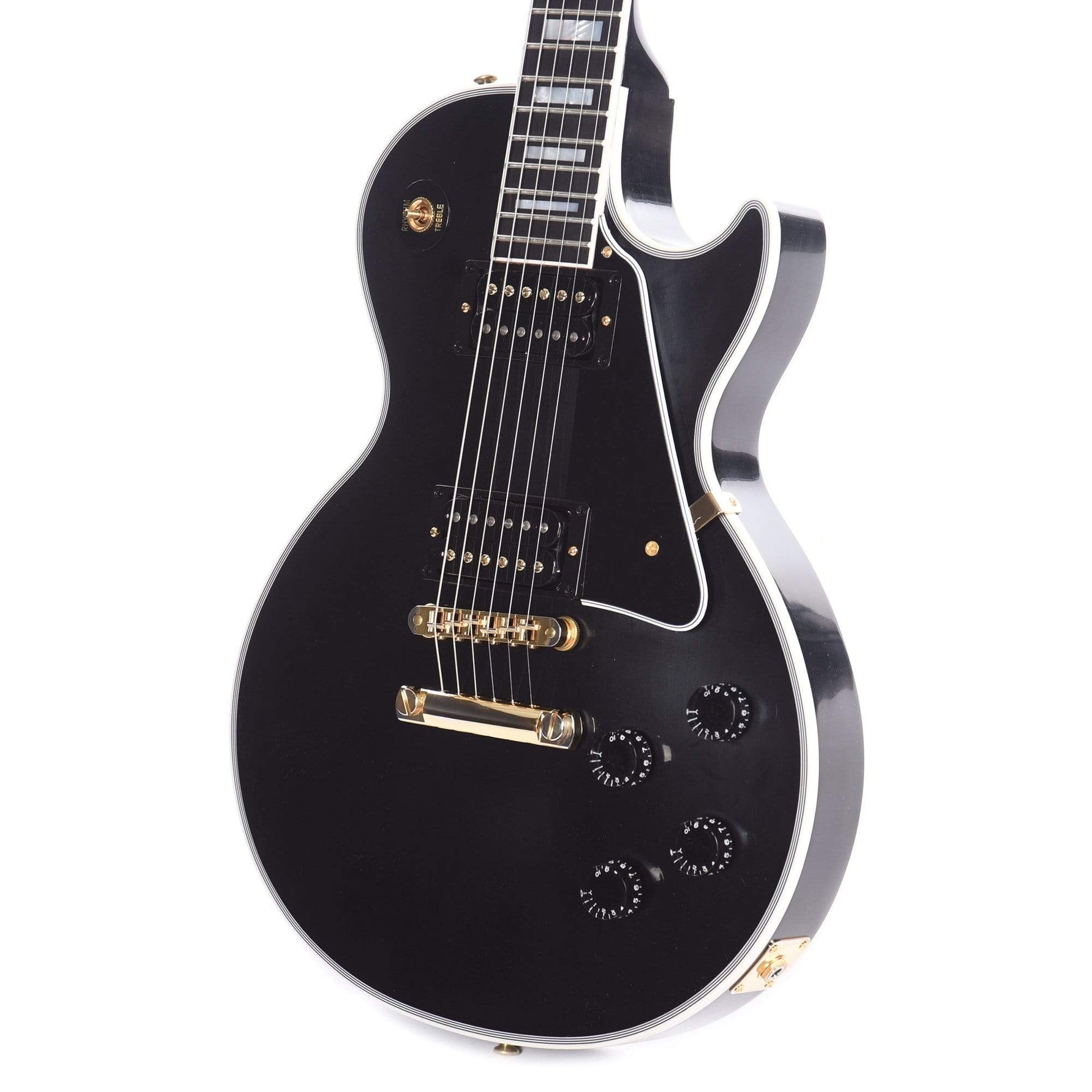 Gibson Custom Limited Edition Les Paul Custom Ebony VOS 2019 w/Ebony Fingerboard Electric Guitars / Solid Body