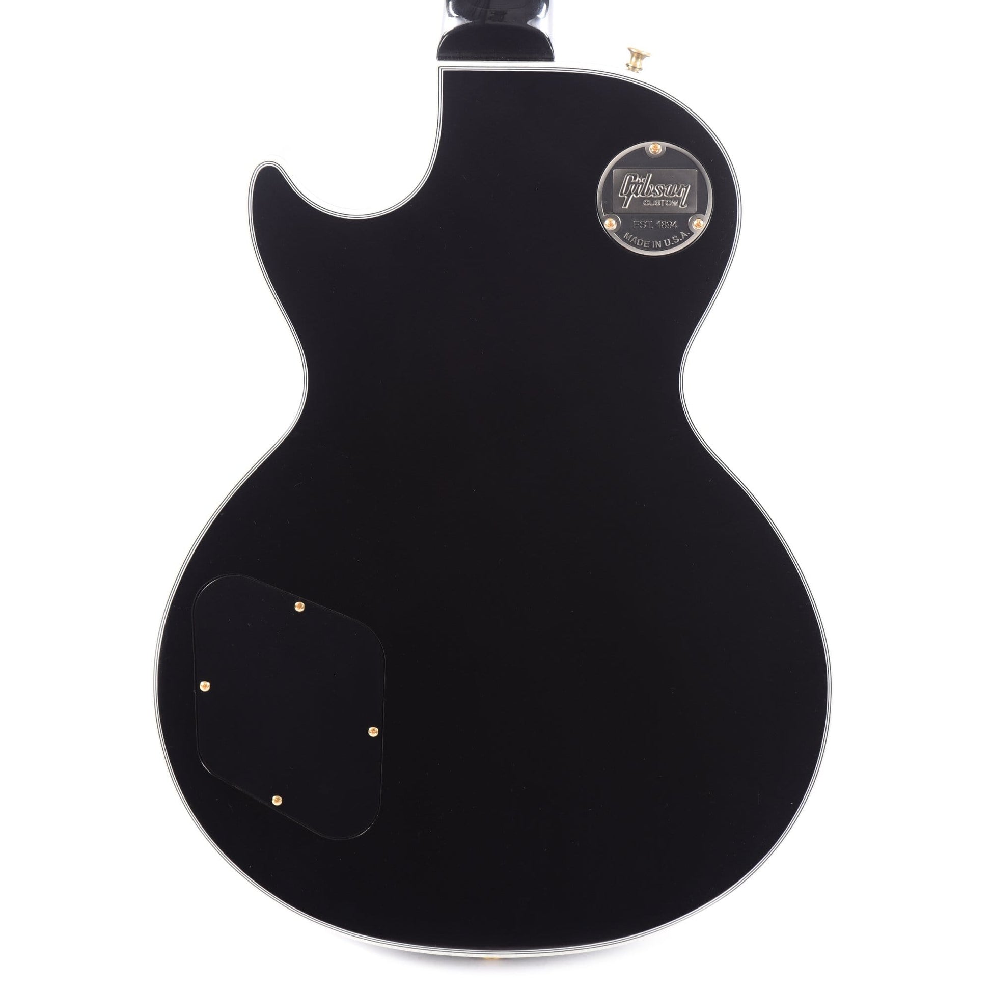Gibson Custom Limited Edition Les Paul Custom Ebony VOS 2019 w/Ebony Fingerboard Electric Guitars / Solid Body