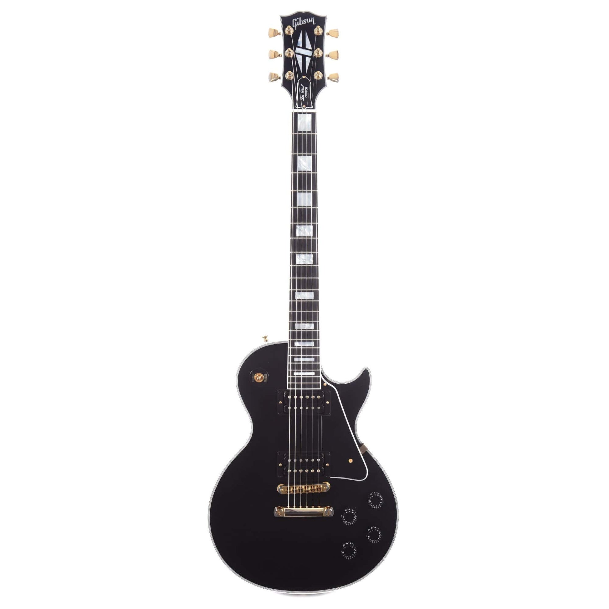 Gibson Custom Limited Edition Les Paul Custom Ebony VOS 2019 w/Ebony Fingerboard Electric Guitars / Solid Body