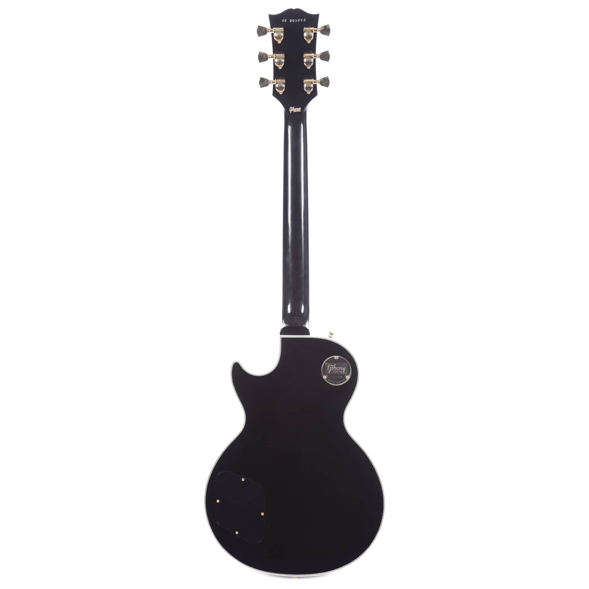 Gibson Custom Limited Edition Les Paul Custom Ebony VOS 2019 w/Ebony Fingerboard Electric Guitars / Solid Body