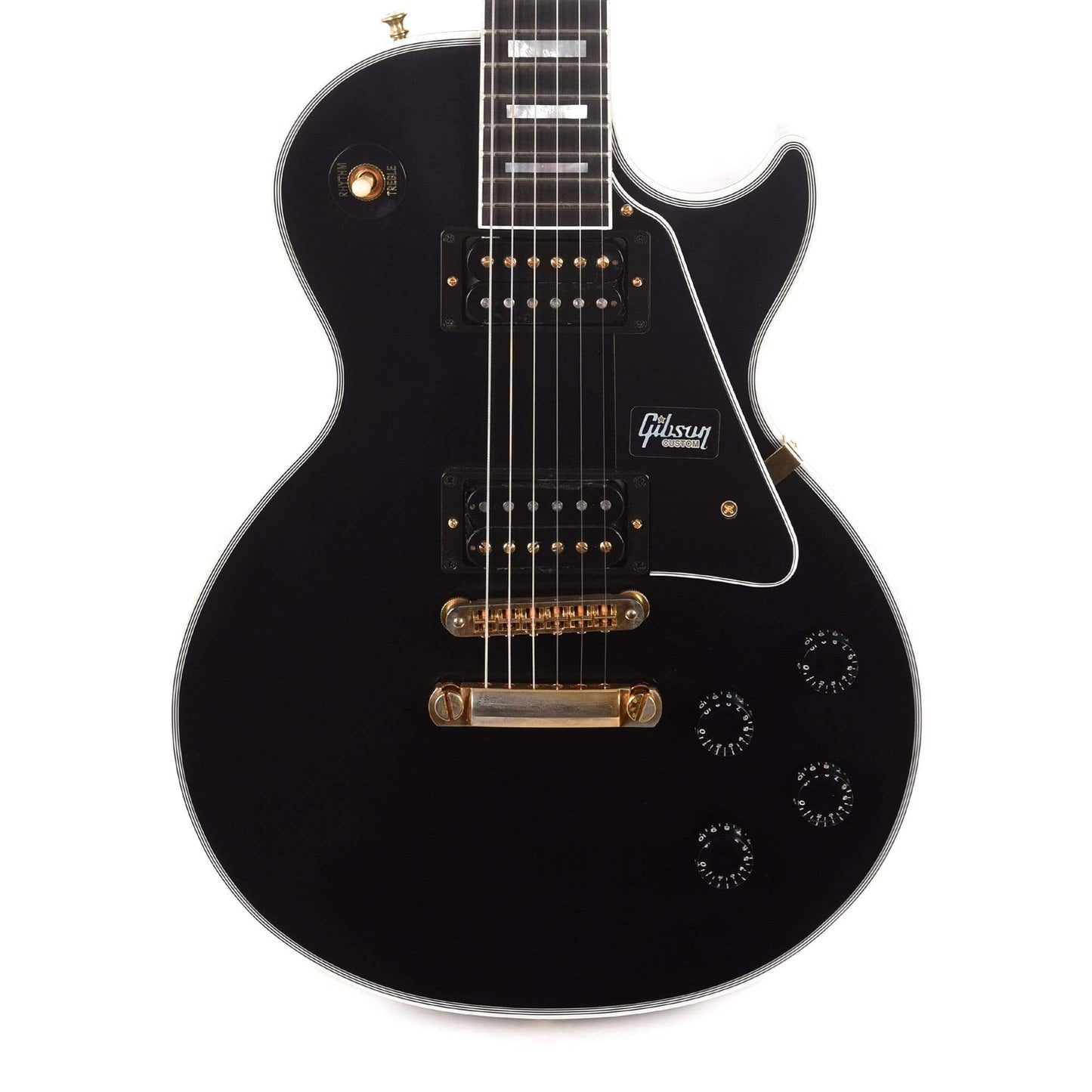 Gibson Custom Limited Edition Les Paul Custom Ebony VOS w/Ebony Fingerboard Electric Guitars / Solid Body