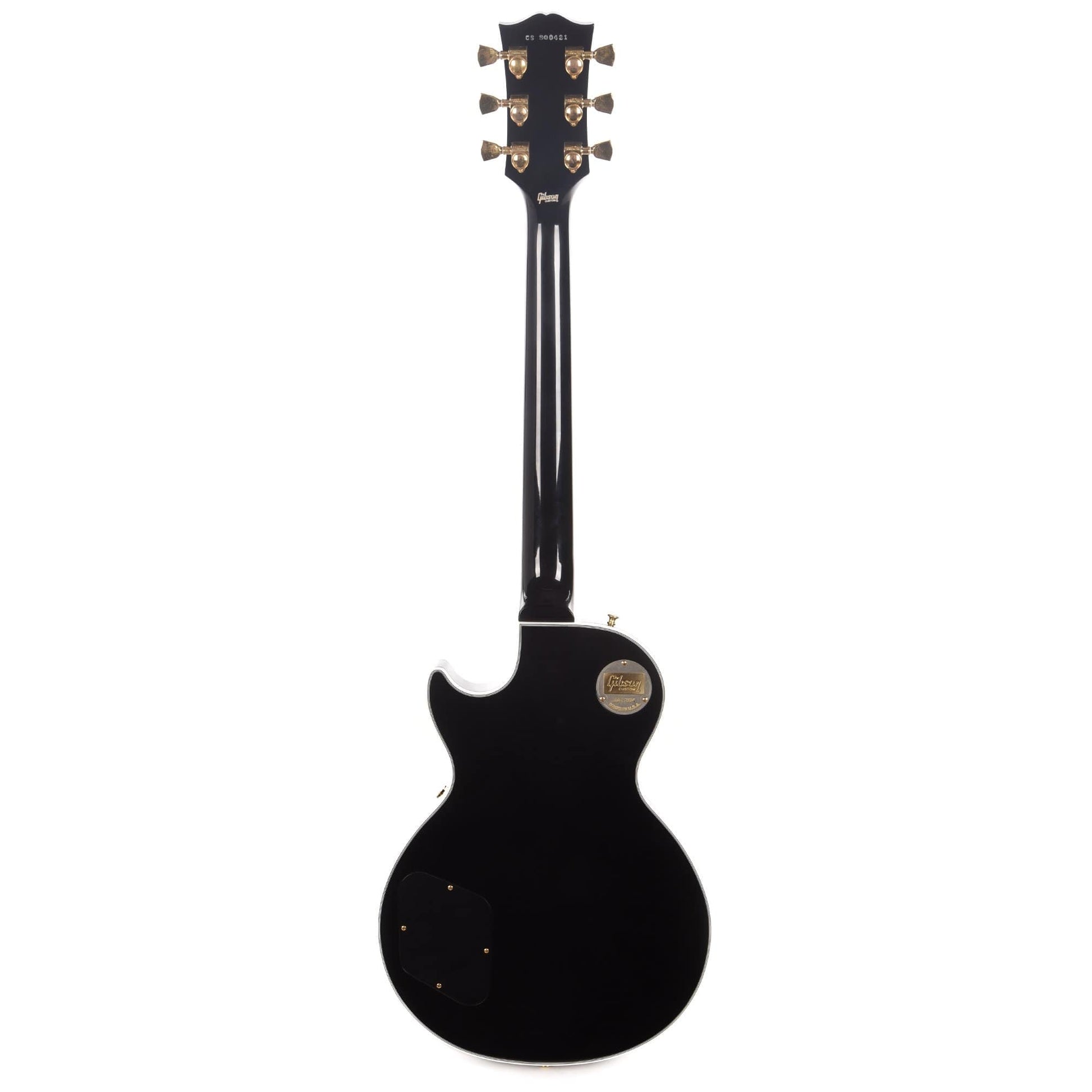 Gibson Custom Limited Edition Les Paul Custom Ebony VOS w/Ebony Fingerboard Electric Guitars / Solid Body