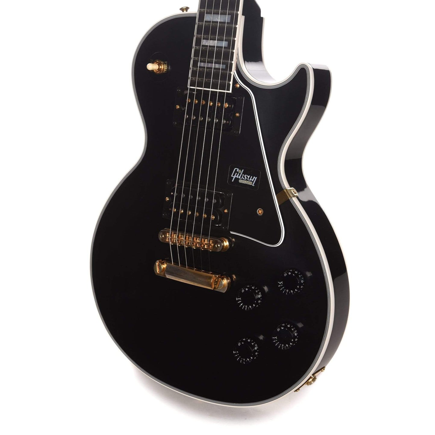 Gibson Custom Limited Edition Les Paul Custom Ebony VOS w/Ebony Fingerboard Electric Guitars / Solid Body