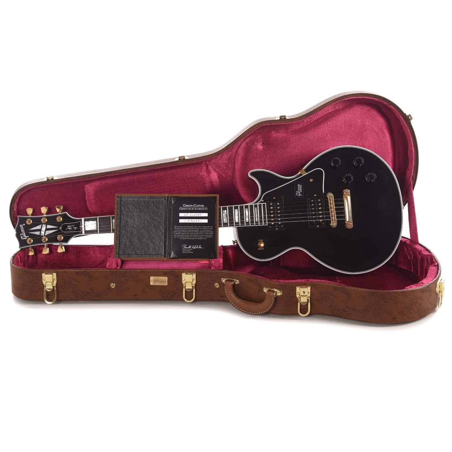 Gibson Custom Limited Edition Les Paul Custom Ebony VOS w/Ebony Fingerboard Electric Guitars / Solid Body