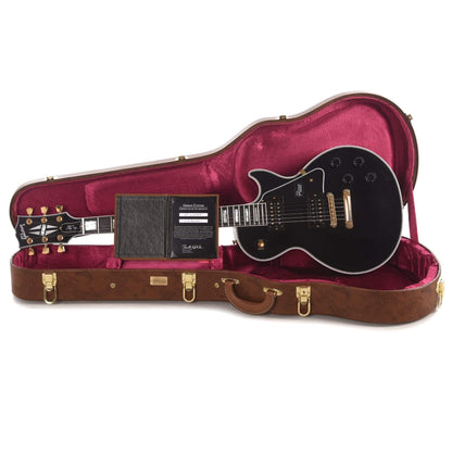 Gibson Custom Limited Edition Les Paul Custom Ebony VOS w/Ebony Fingerboard Electric Guitars / Solid Body