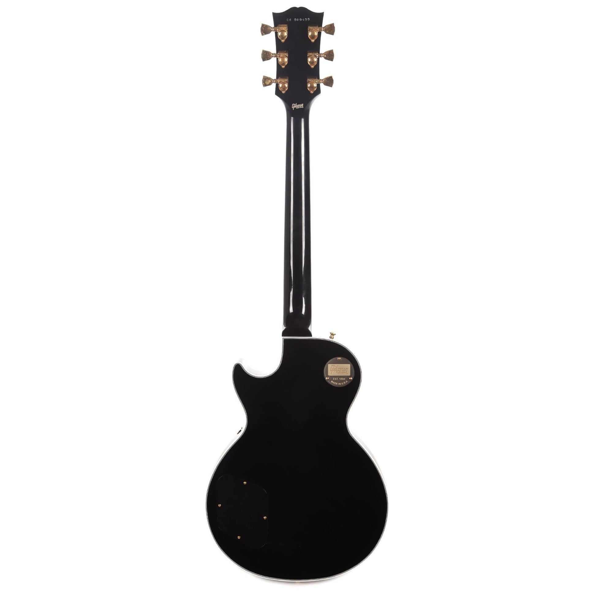 Gibson Custom Limited Edition Les Paul Custom Ebony VOS w/Ebony Fingerboard Electric Guitars / Solid Body