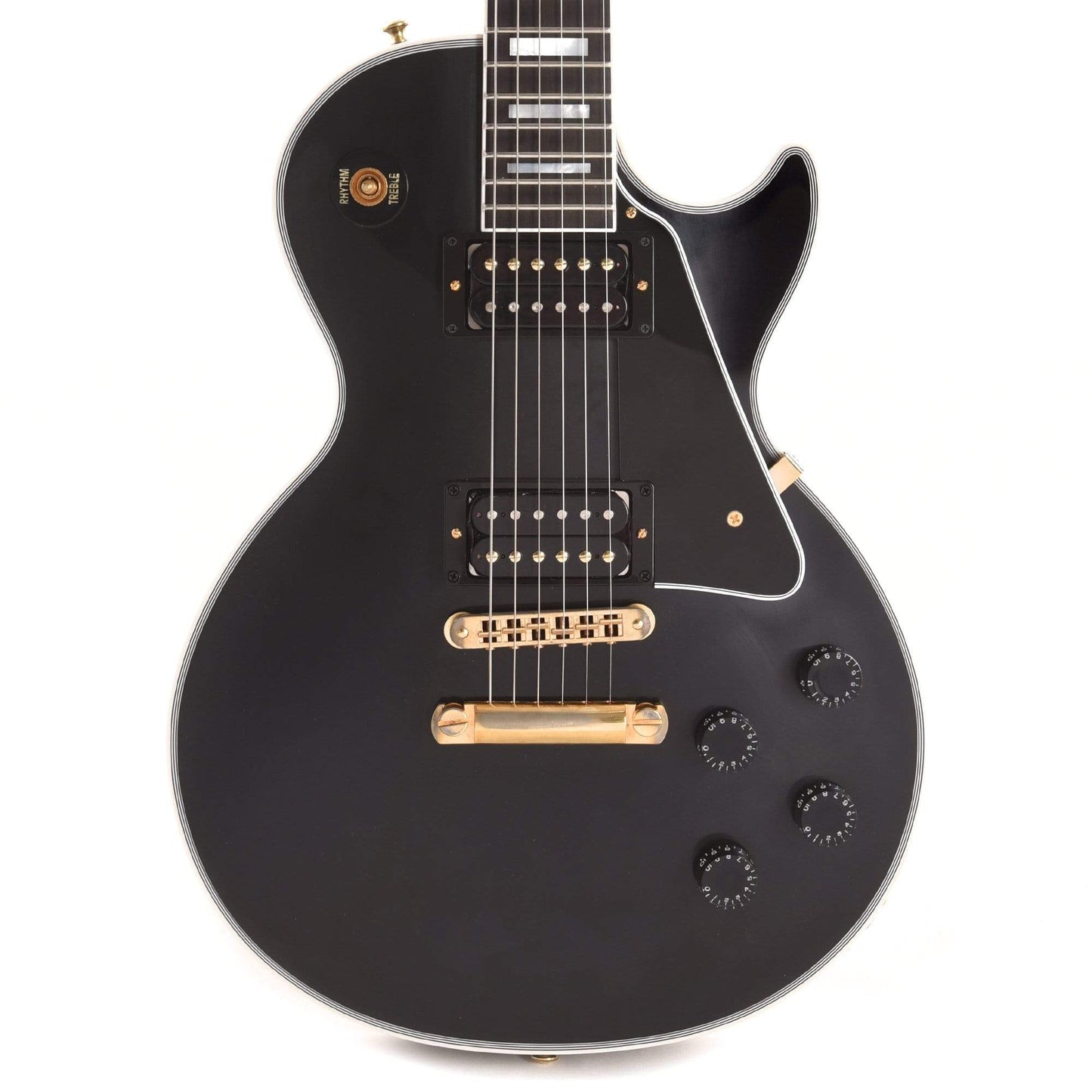 Gibson Custom Limited Edition Les Paul Custom Ebony VOS w/Ebony Fingerboard Electric Guitars / Solid Body