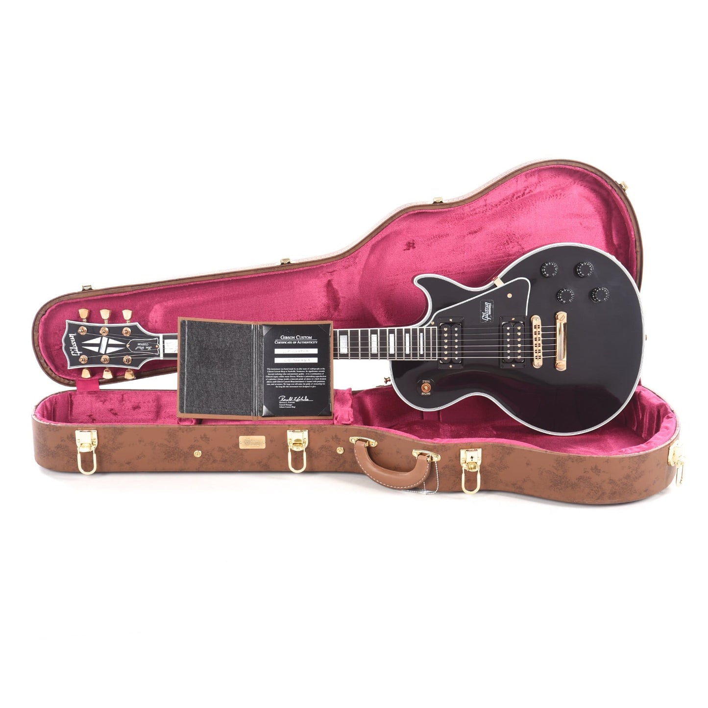 Gibson Custom Limited Edition Les Paul Custom Ebony VOS w/Ebony Fingerboard Electric Guitars / Solid Body