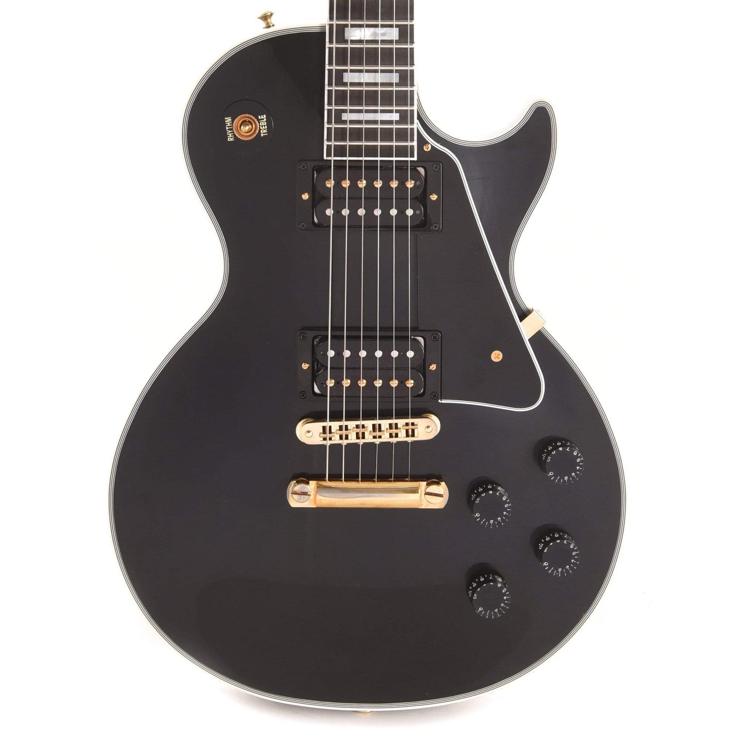Gibson Custom Limited Edition Les Paul Custom Ebony VOS w/Ebony Fingerboard Electric Guitars / Solid Body