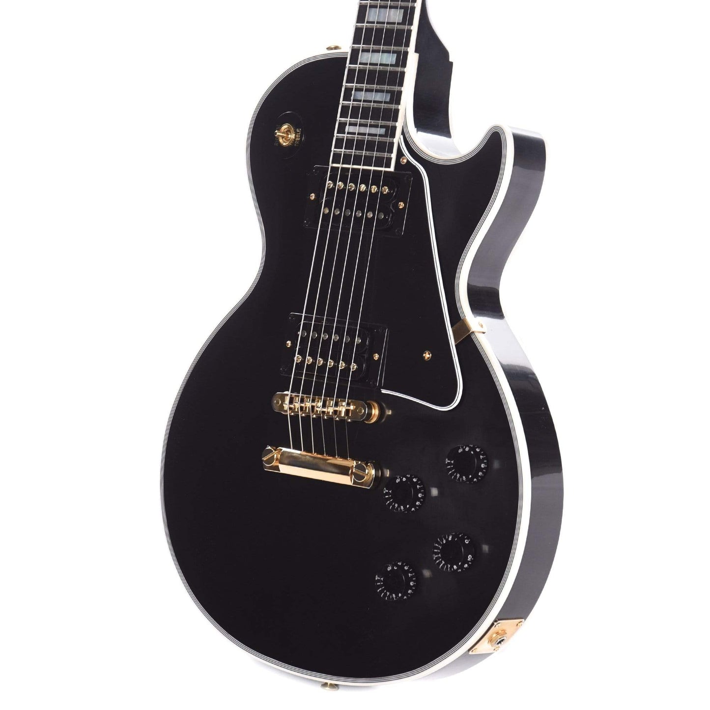 Gibson Custom Limited Edition Les Paul Custom Ebony VOS w/Ebony Fingerboard Electric Guitars / Solid Body
