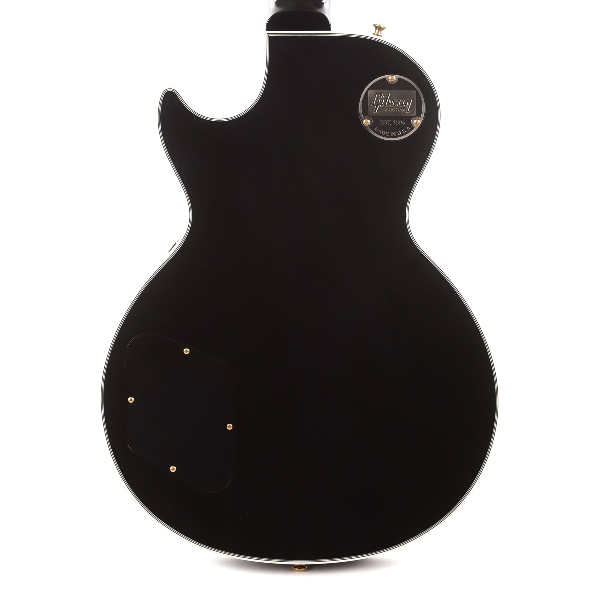 Gibson Custom Limited Edition Les Paul Custom Ebony VOS w/Ebony Fingerboard Electric Guitars / Solid Body