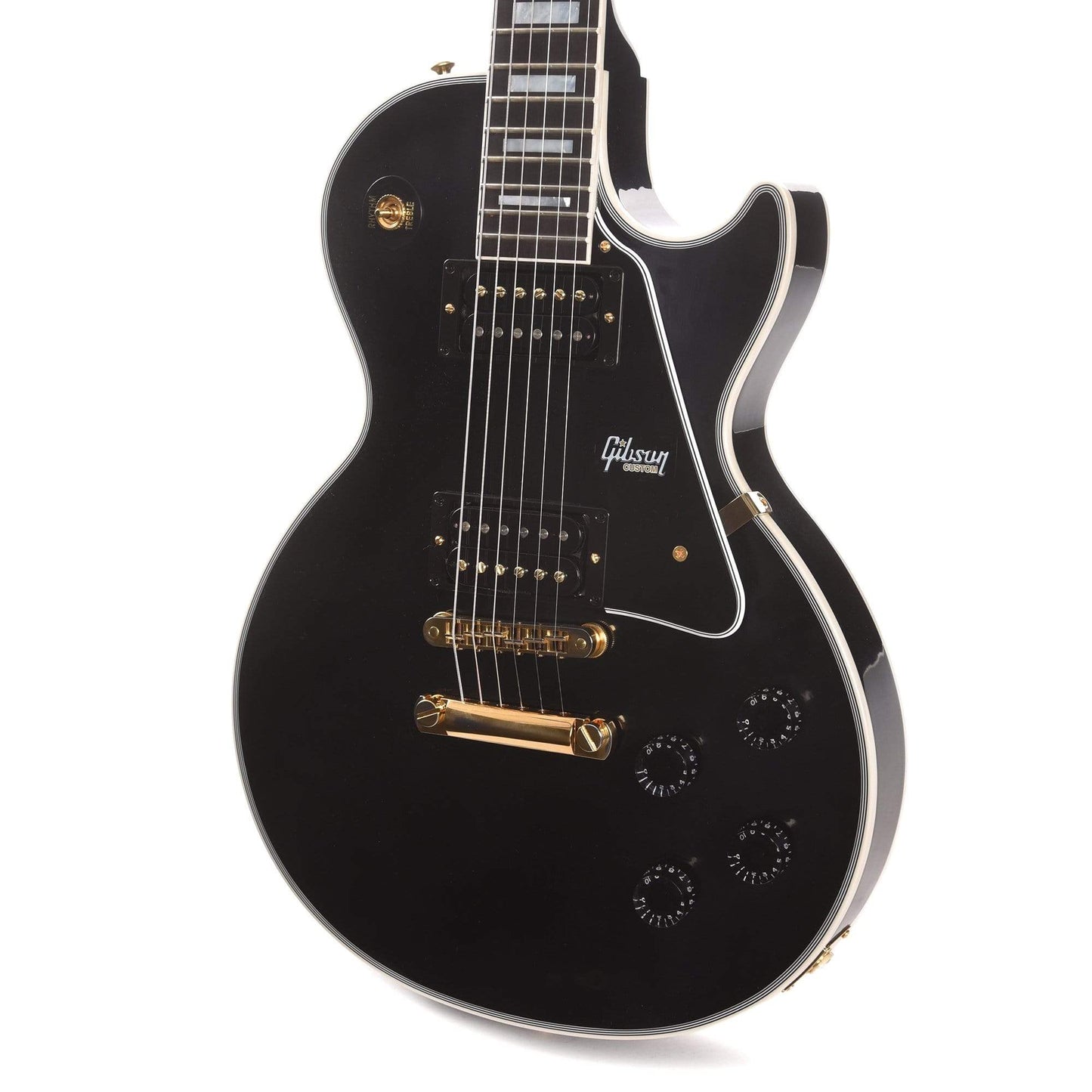 Gibson Custom Limited Edition Les Paul Custom Ebony VOS w/Ebony Fingerboard Electric Guitars / Solid Body