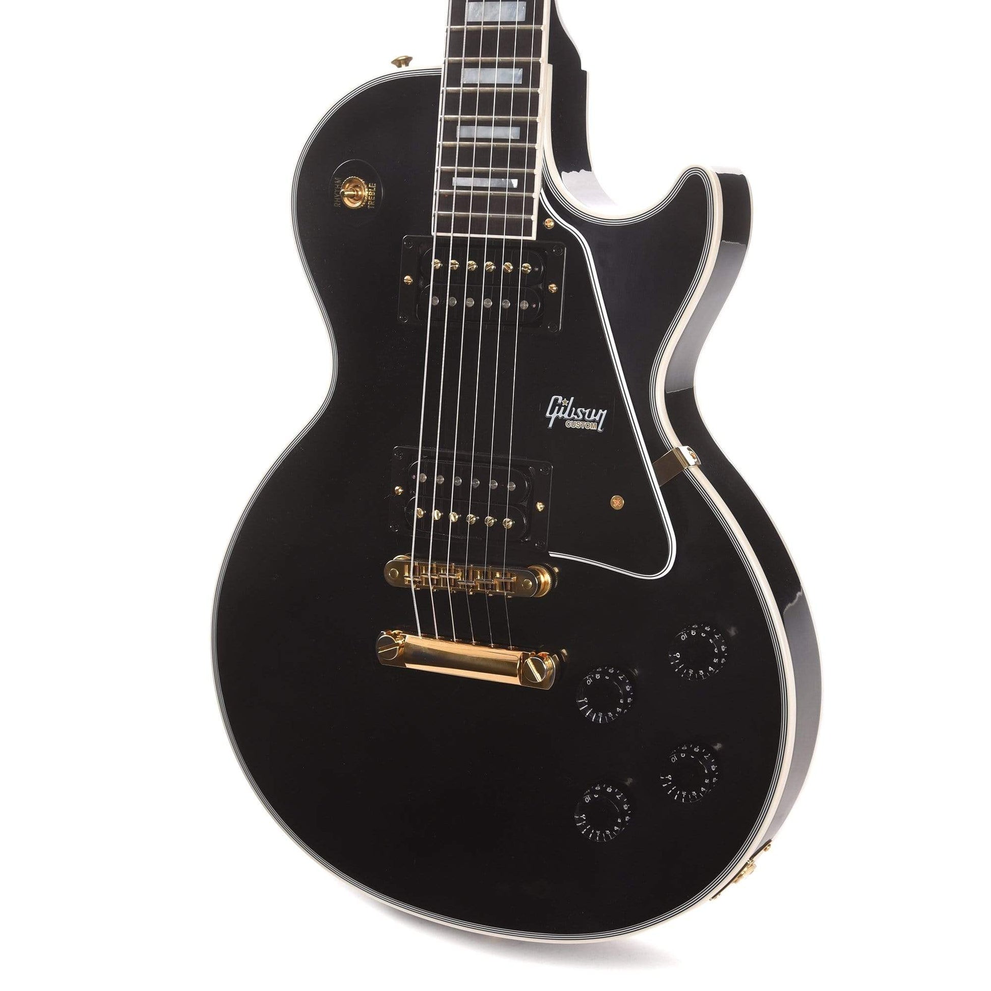 Gibson Custom Limited Edition Les Paul Custom Ebony VOS w/Ebony Fingerboard Electric Guitars / Solid Body