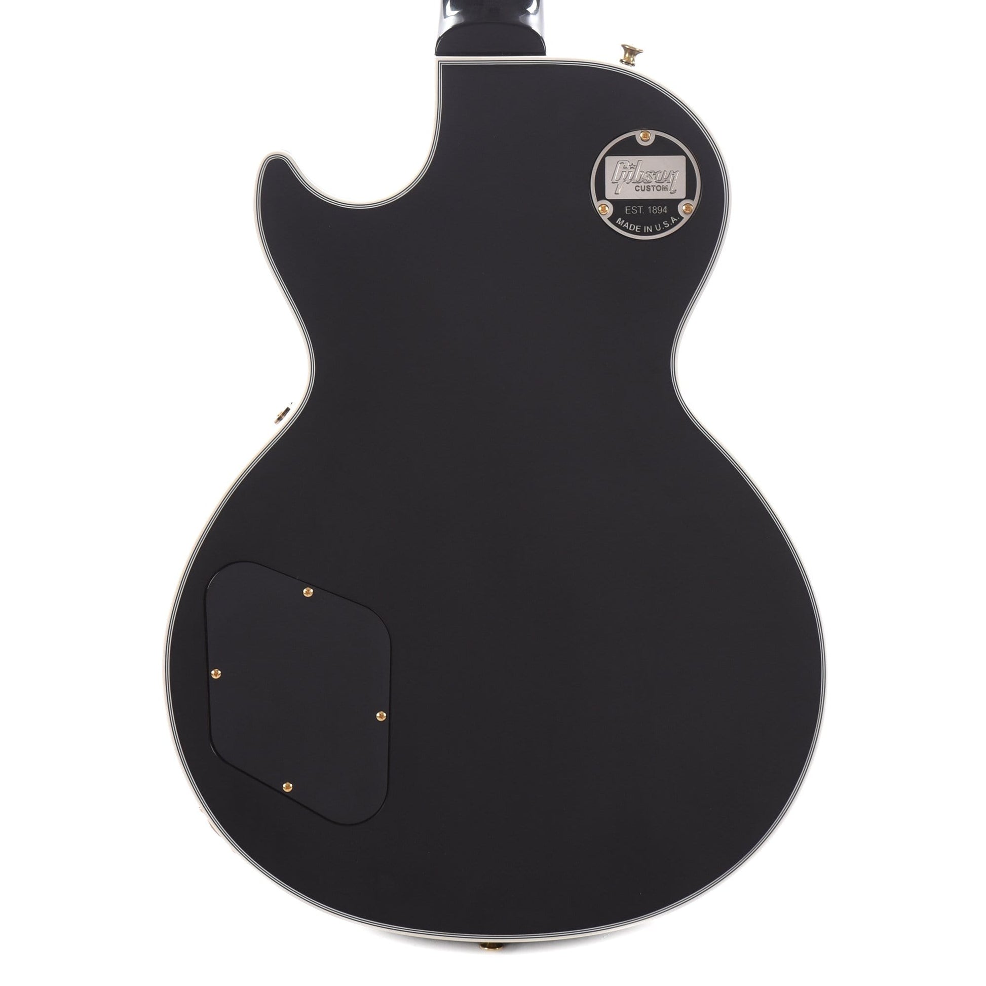 Gibson Custom Limited Edition Les Paul Custom Ebony VOS w/Ebony Fingerboard Electric Guitars / Solid Body