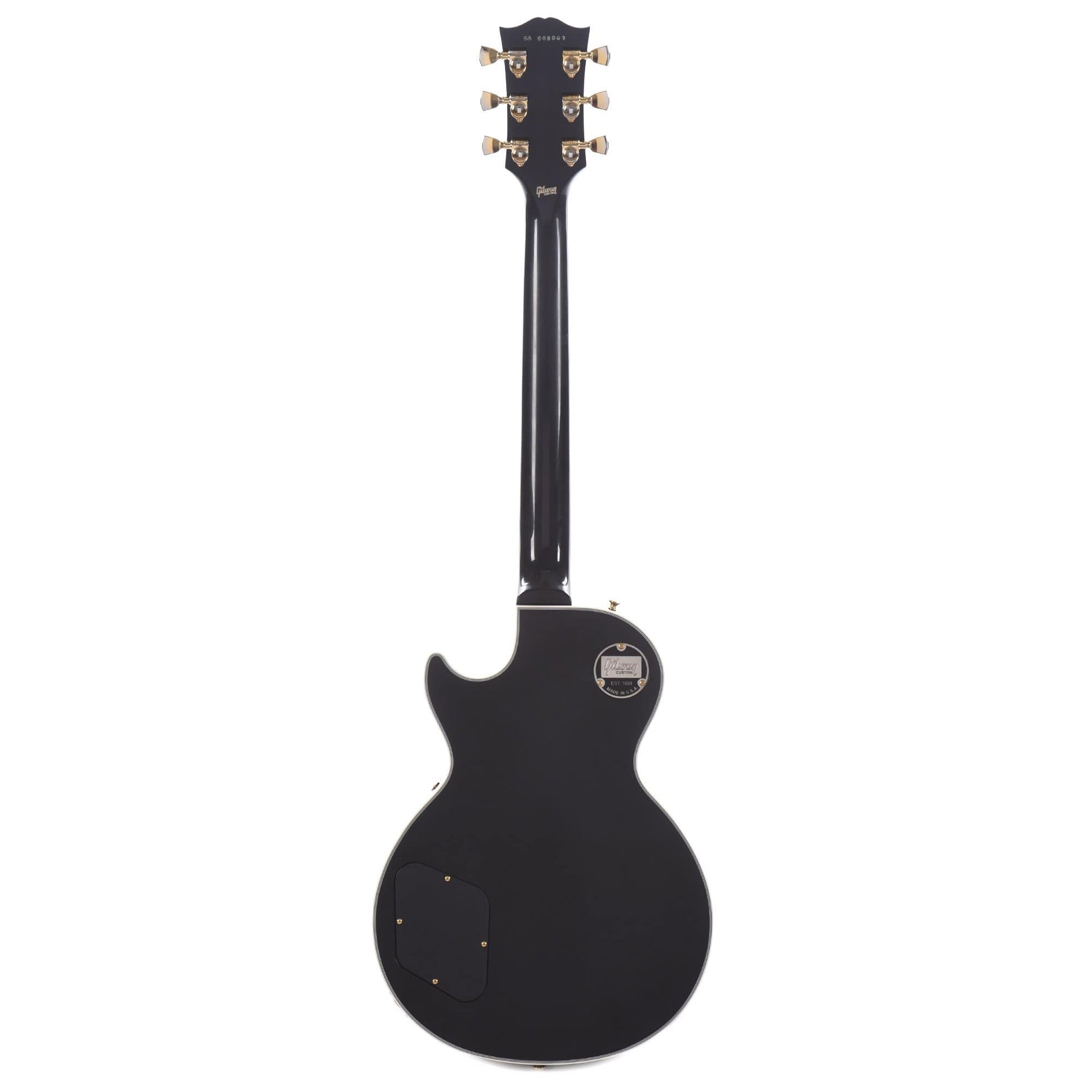 Gibson Custom Limited Edition Les Paul Custom Ebony VOS w/Ebony Fingerboard Electric Guitars / Solid Body