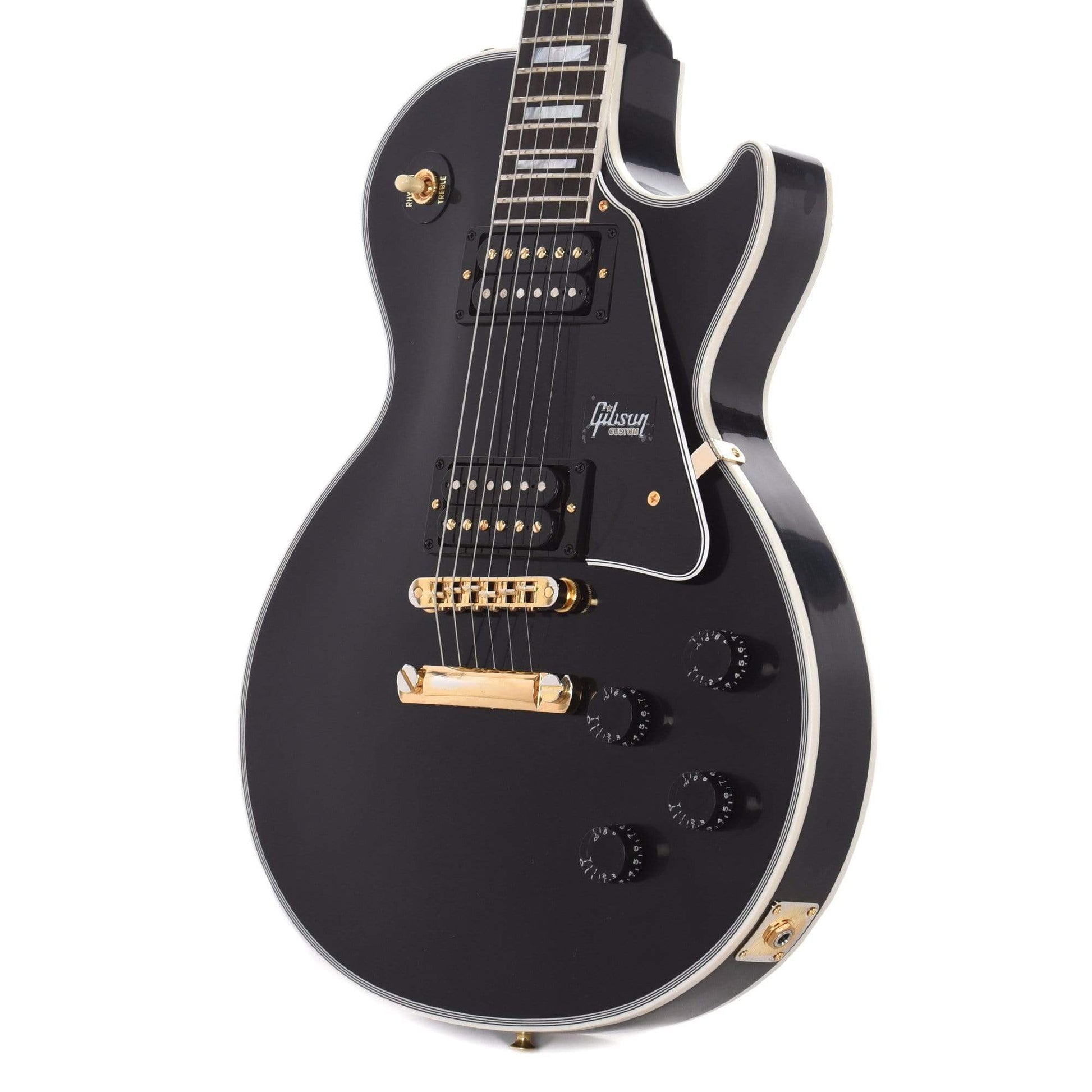 Gibson Custom Limited Edition Les Paul Custom Ebony VOS w/Ebony Fingerboard Electric Guitars / Solid Body