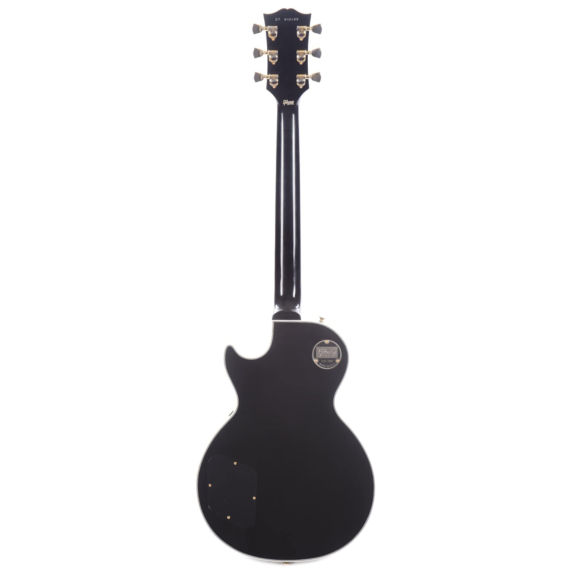 Gibson Custom Limited Edition Les Paul Custom Ebony VOS w/Ebony Fingerboard Electric Guitars / Solid Body