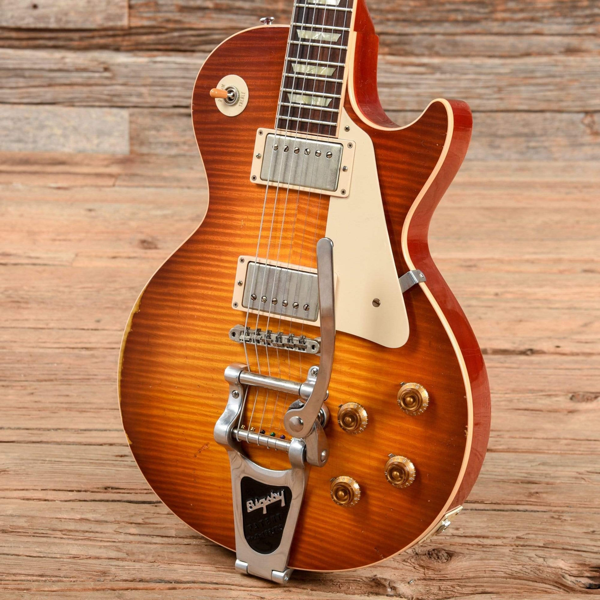 Gibson Custom Limited Run 1959 Les Paul Standard Reissue w/Bigsby Sunburst 2012 Electric Guitars / Solid Body