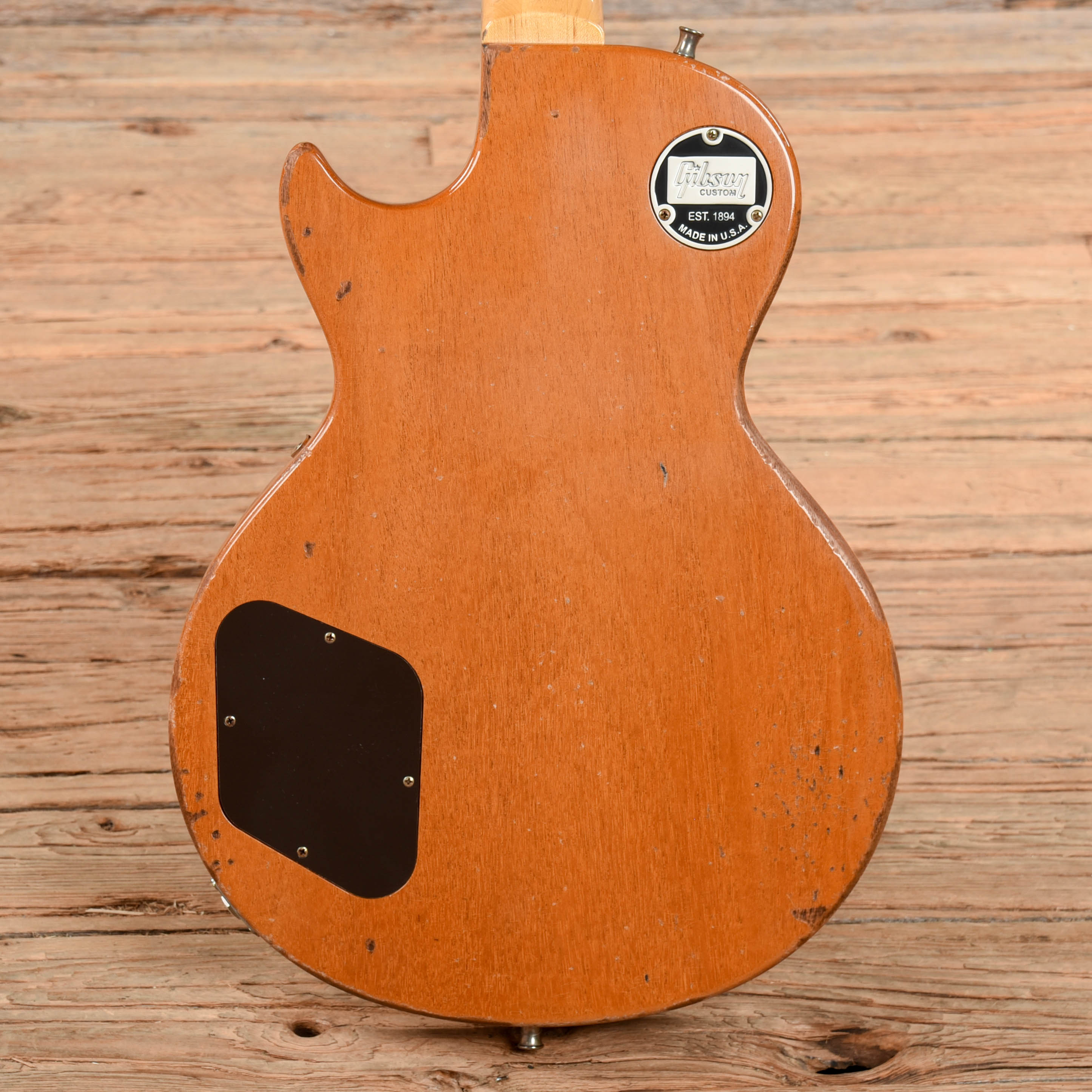 Gibson Custom Mike Ness Signature '76 Les Paul Deluxe (Aged) Goldtop 2021 Electric Guitars / Solid Body