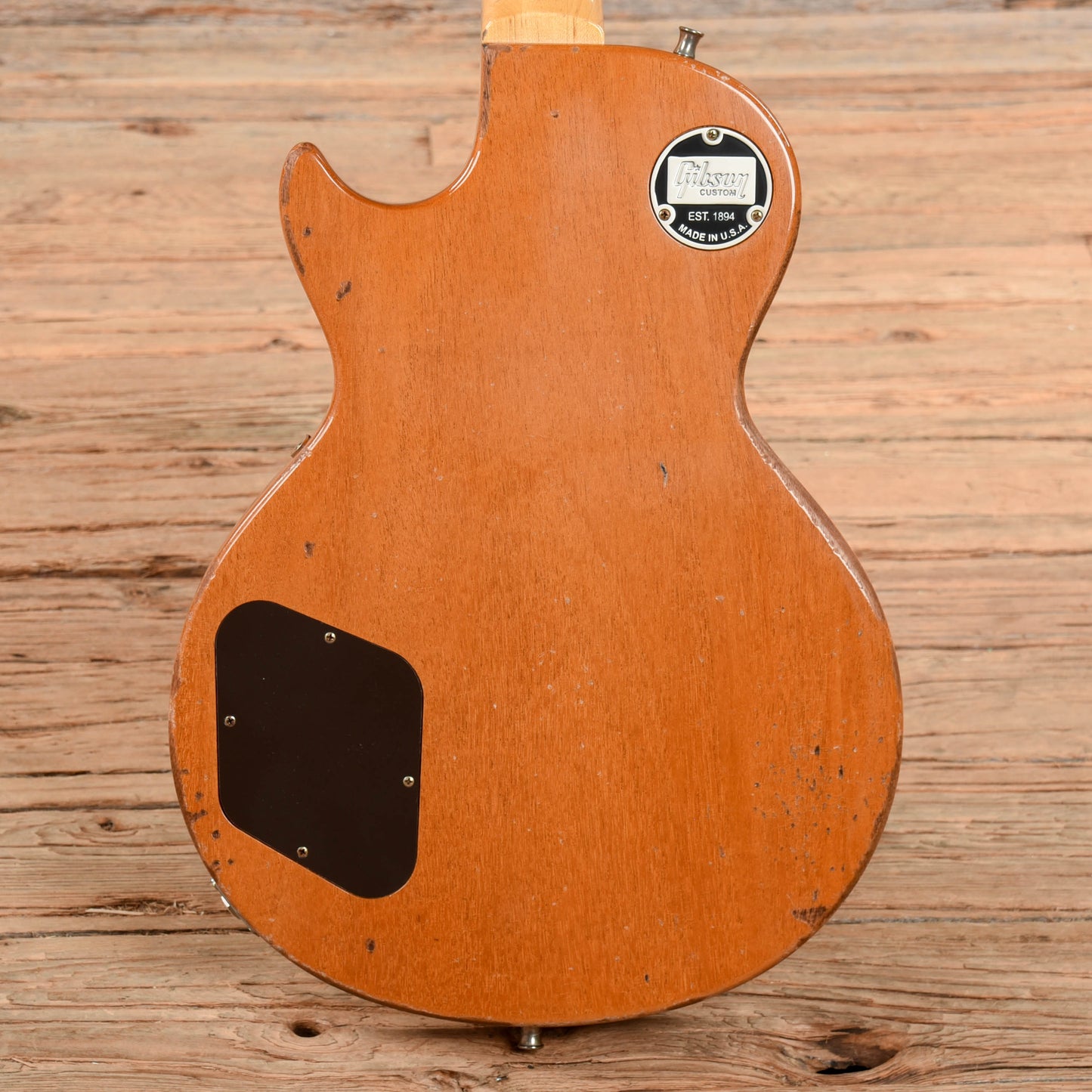 Gibson Custom Mike Ness Signature '76 Les Paul Deluxe (Aged) Goldtop 2021 Electric Guitars / Solid Body