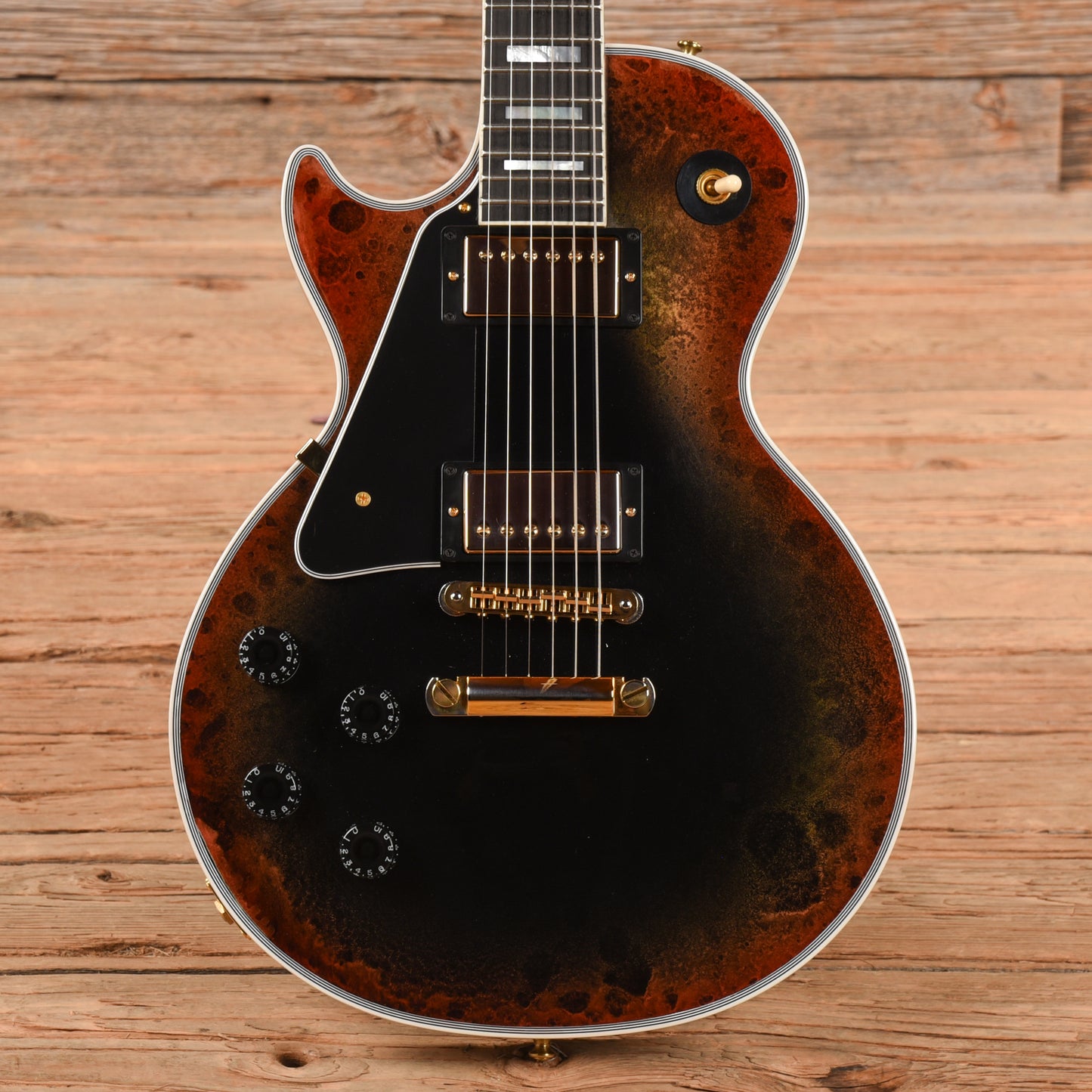 Gibson Custom Mod Collection Les Paul Custom Claret Emulsion 2022 LEFTY Electric Guitars / Solid Body