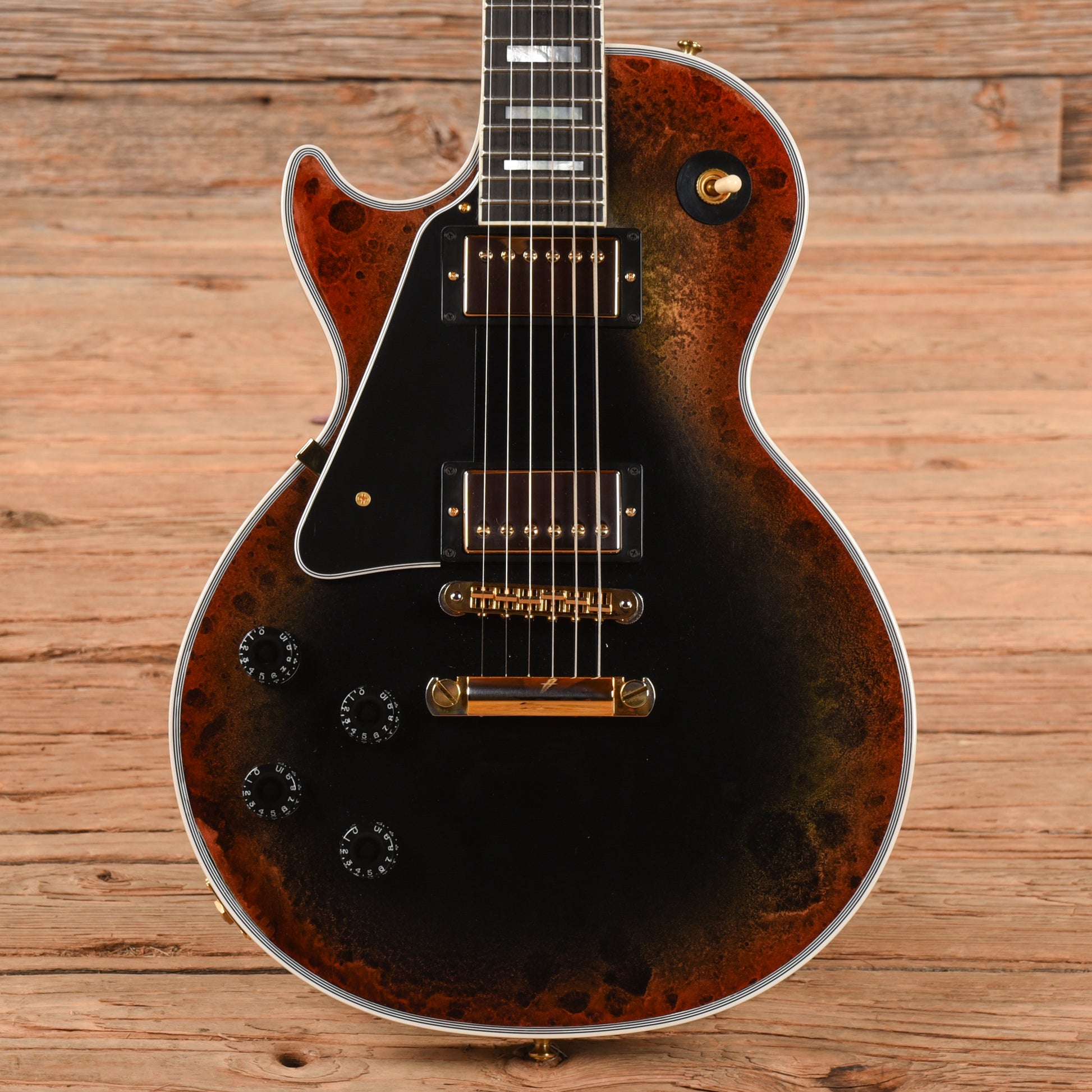 Gibson Custom Mod Collection Les Paul Custom Claret Emulsion 2022 LEFTY Electric Guitars / Solid Body