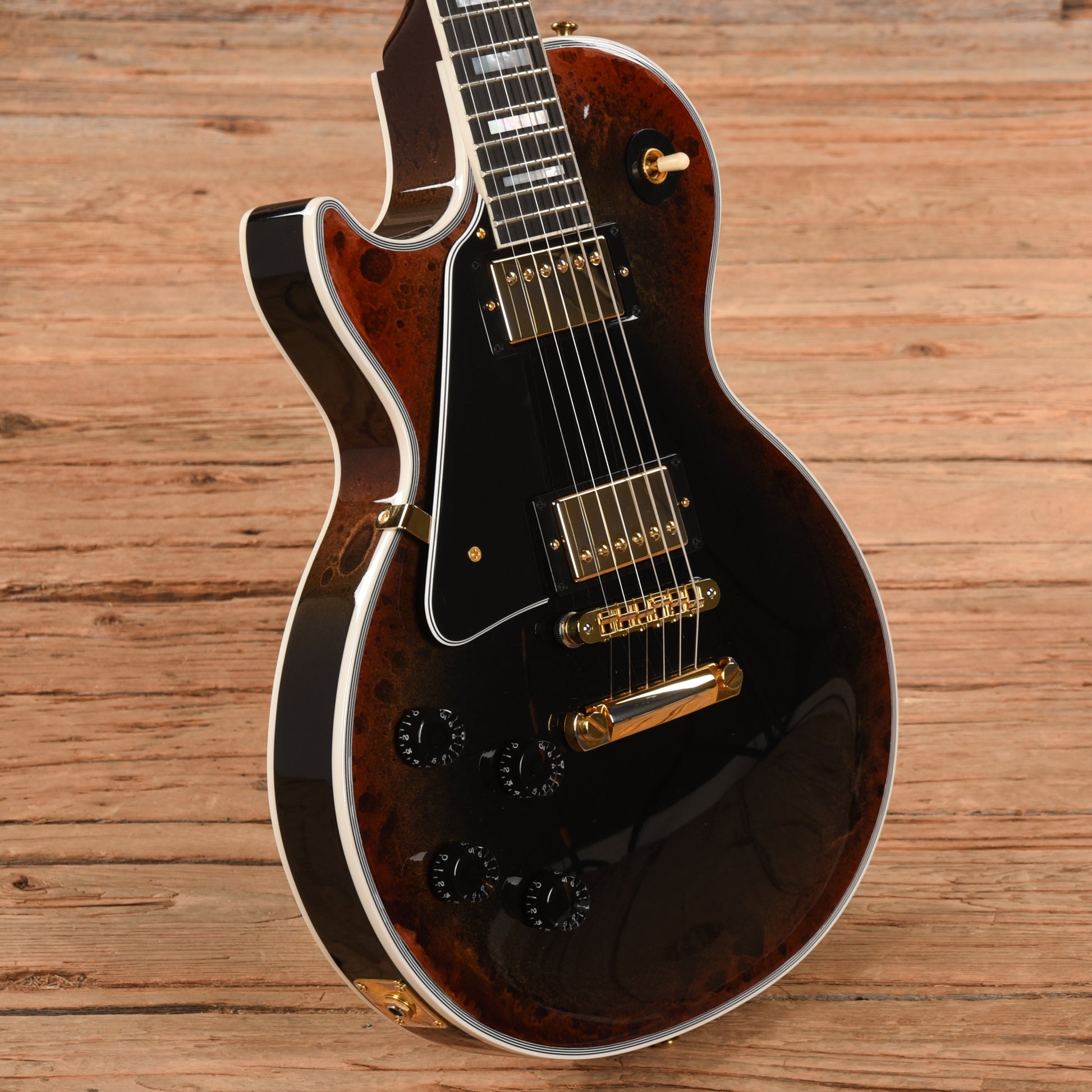 Gibson Custom Mod Collection Les Paul Custom Claret Emulsion 2022 LEFTY Electric Guitars / Solid Body