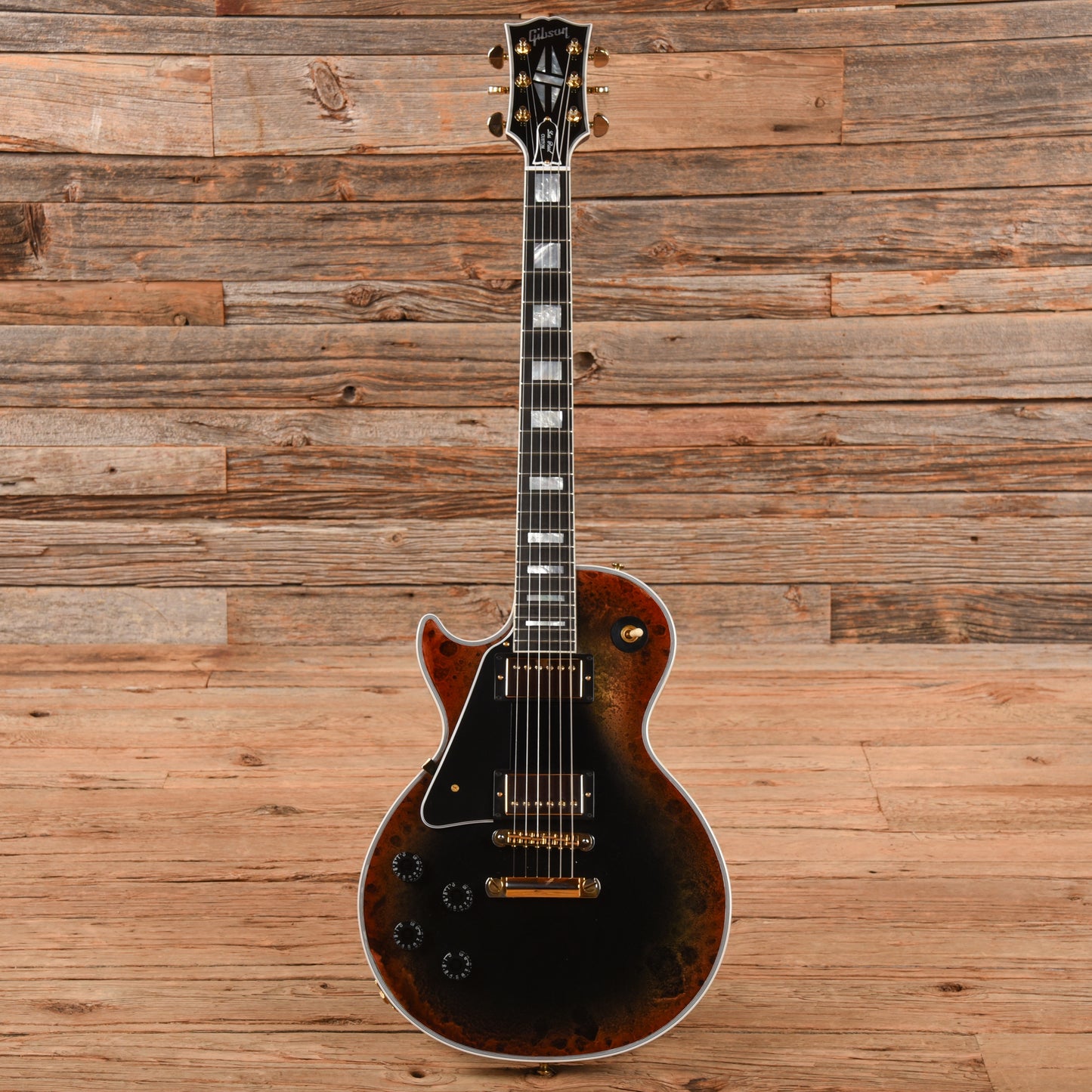 Gibson Custom Mod Collection Les Paul Custom Claret Emulsion 2022 LEFTY Electric Guitars / Solid Body
