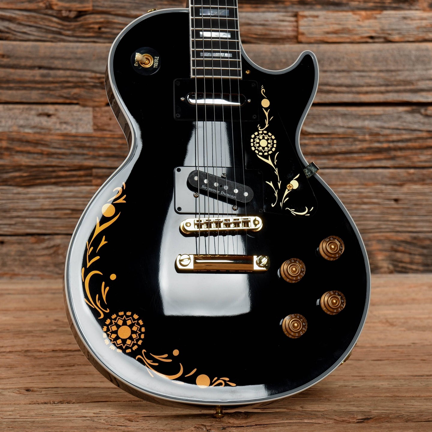 Gibson Custom Mod Shop Les Paul Custom Ebony – Chicago Music Exchange