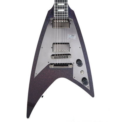 Gibson Custom Modern Flying V Ebony Prism Electric Guitars / Solid Body