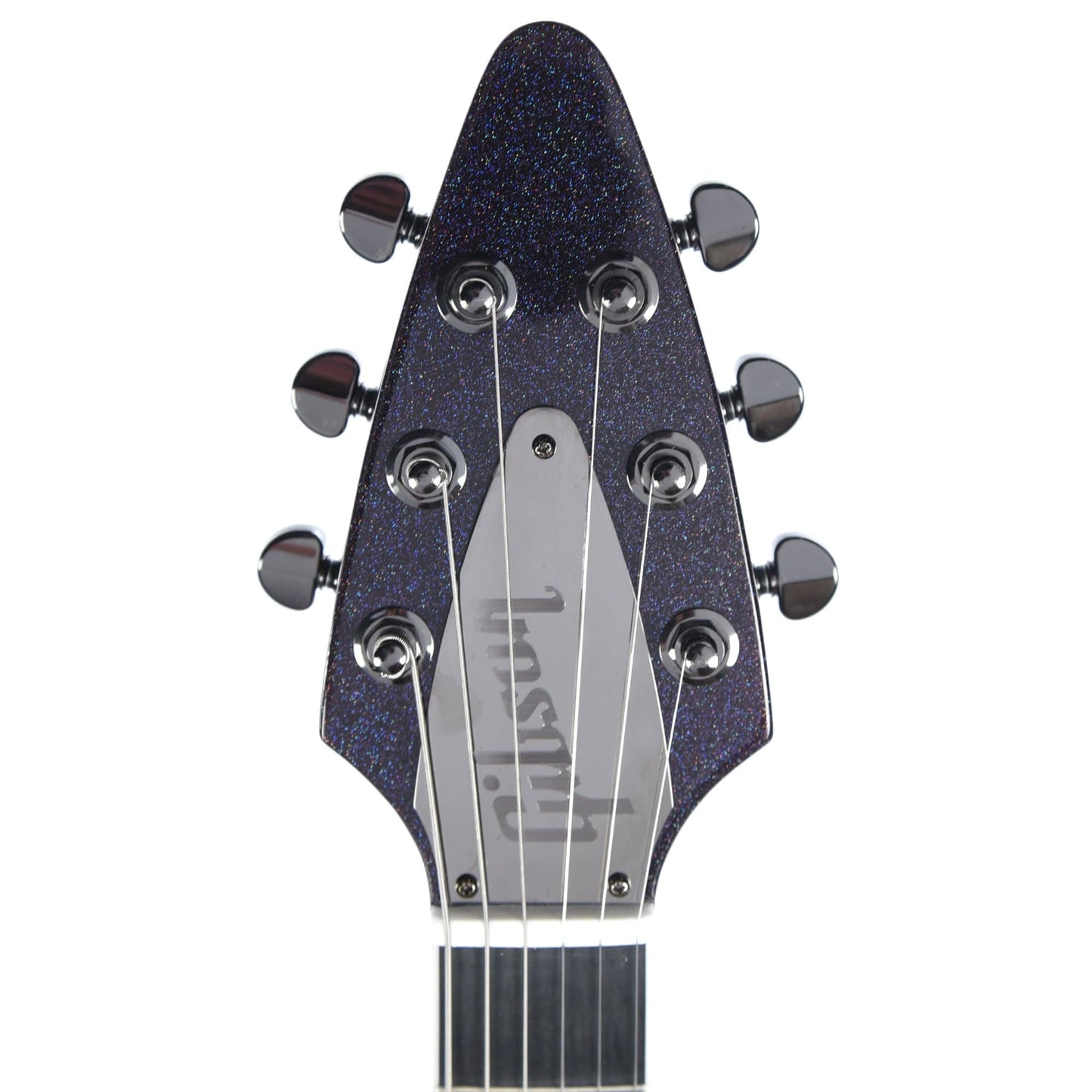 Gibson Custom Modern Flying V Ebony Prism Electric Guitars / Solid Body