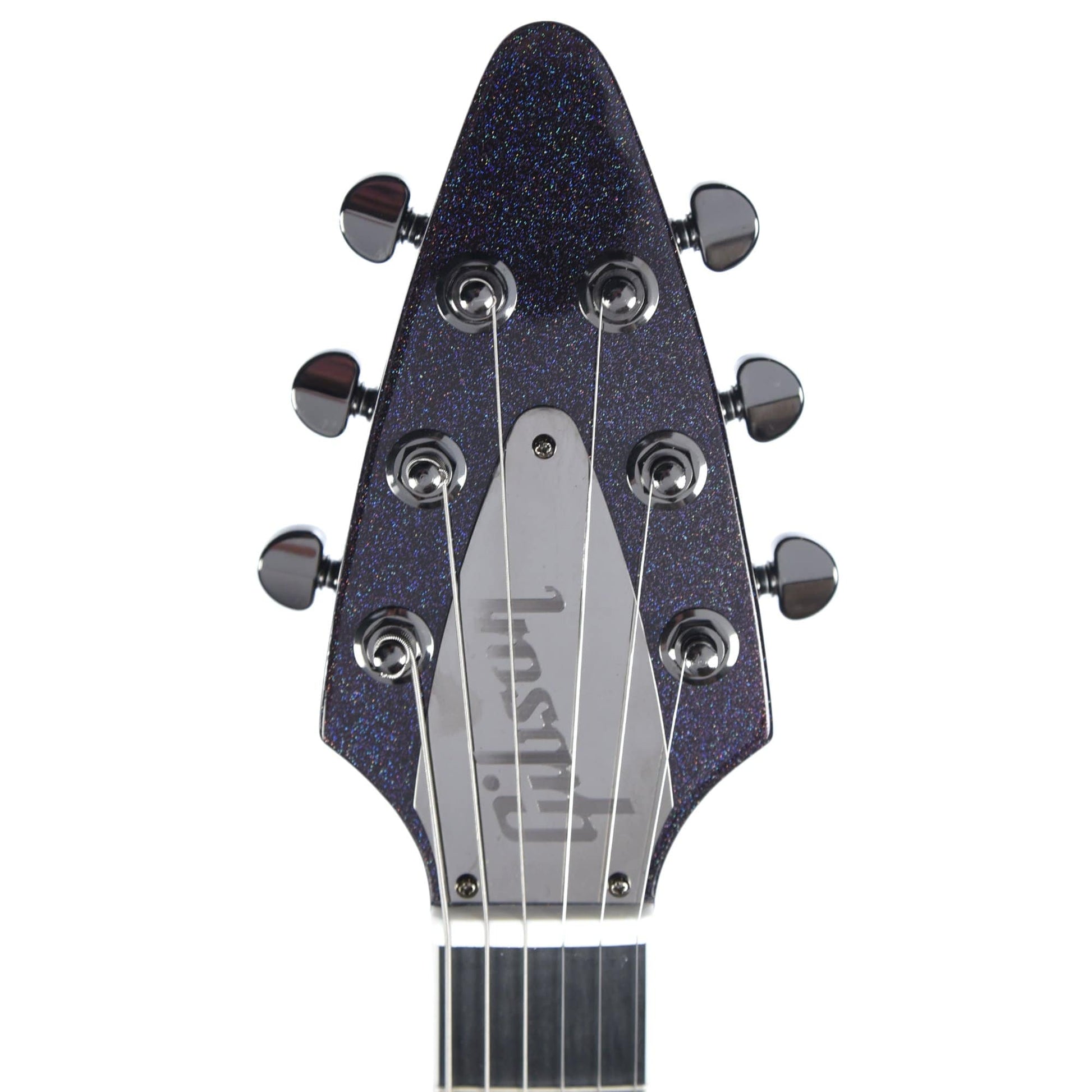 Gibson Custom Modern Flying V Ebony Prism Electric Guitars / Solid Body