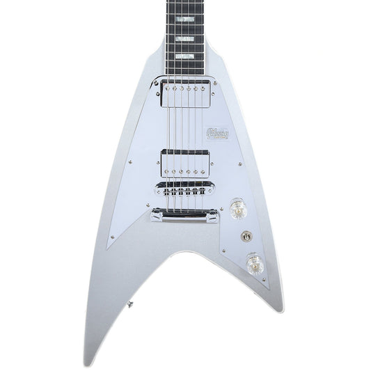Gibson Custom Modern Flying V Silver Prism Electric Guitars / Solid Body