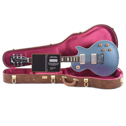 Gibson Custom Modern Les Paul Axcess Standard Pelham Blue M2M Electric Guitars / Solid Body