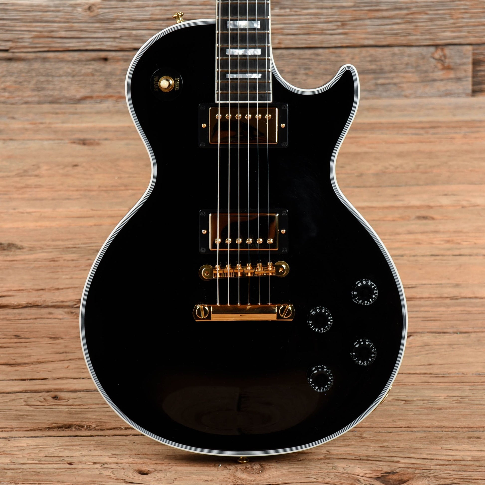 Gibson Custom Modern Les Paul Custom Axcess Ebony 2021 Electric Guitars / Solid Body