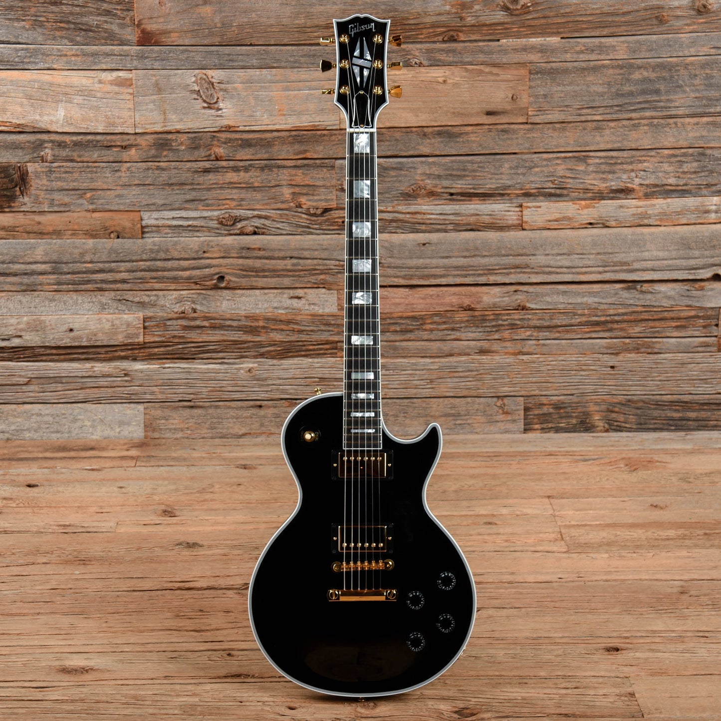 Gibson Custom Modern Les Paul Custom Axcess Ebony 2021 Electric Guitars / Solid Body
