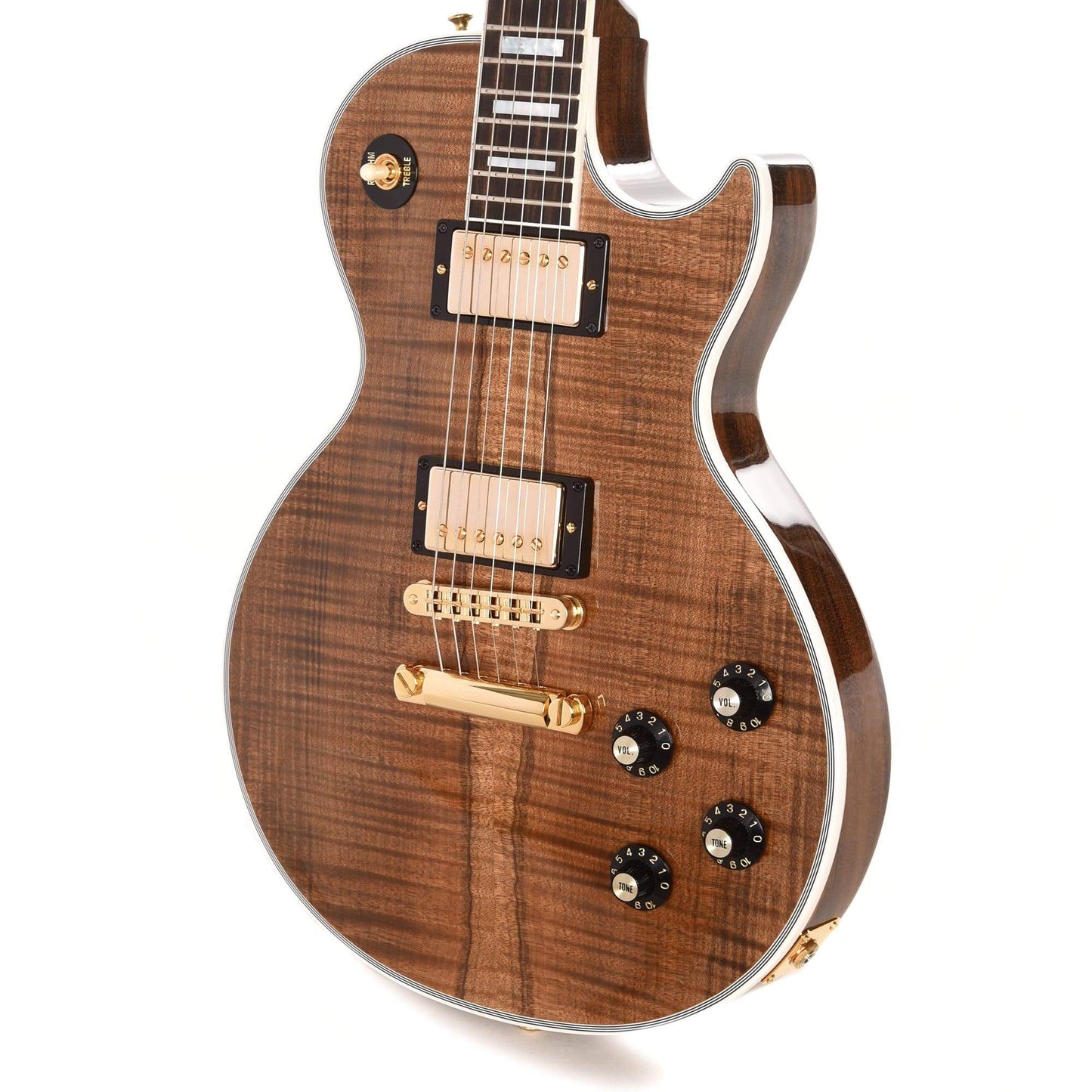 Gibson Custom Modern Les Paul Custom Heartwood DC Rust Gloss Electric Guitars / Solid Body