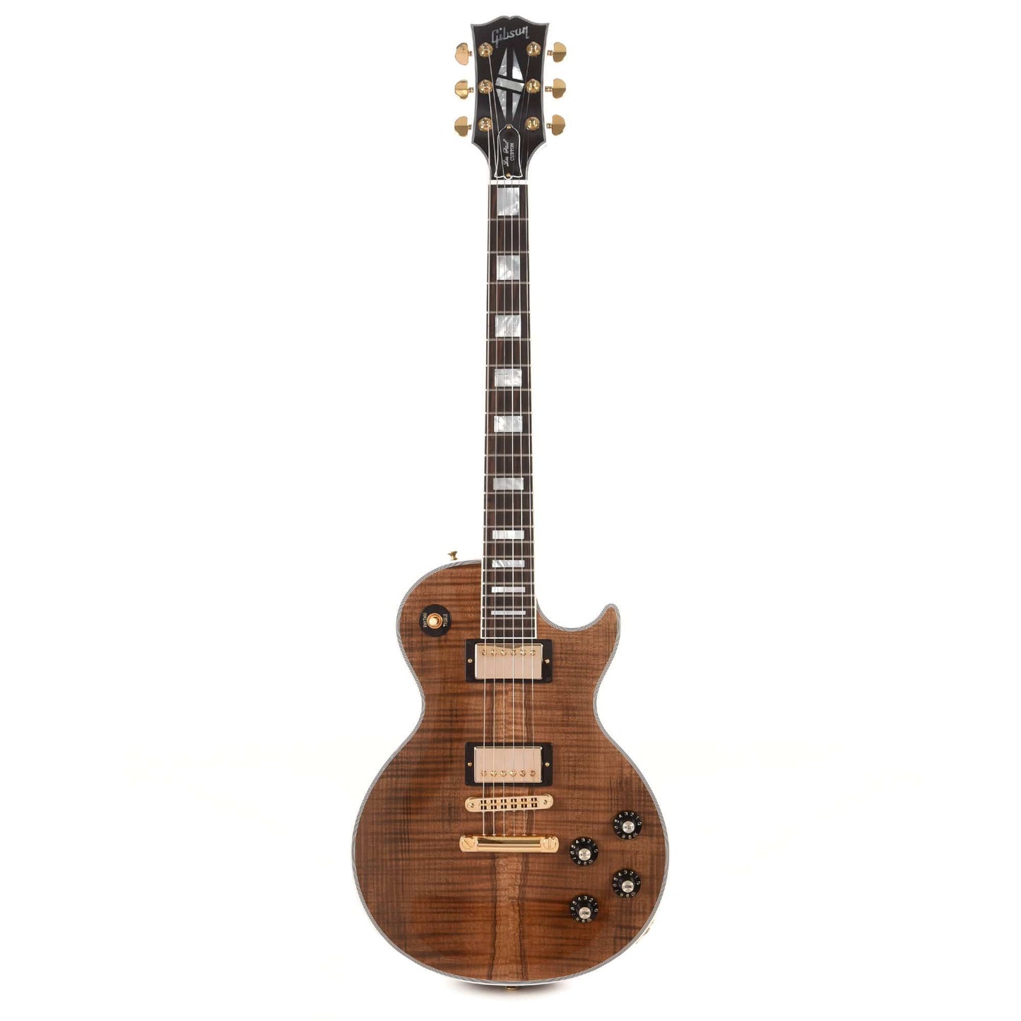 Gibson Custom Modern Les Paul Custom Heartwood DC Rust Gloss Electric Guitars / Solid Body