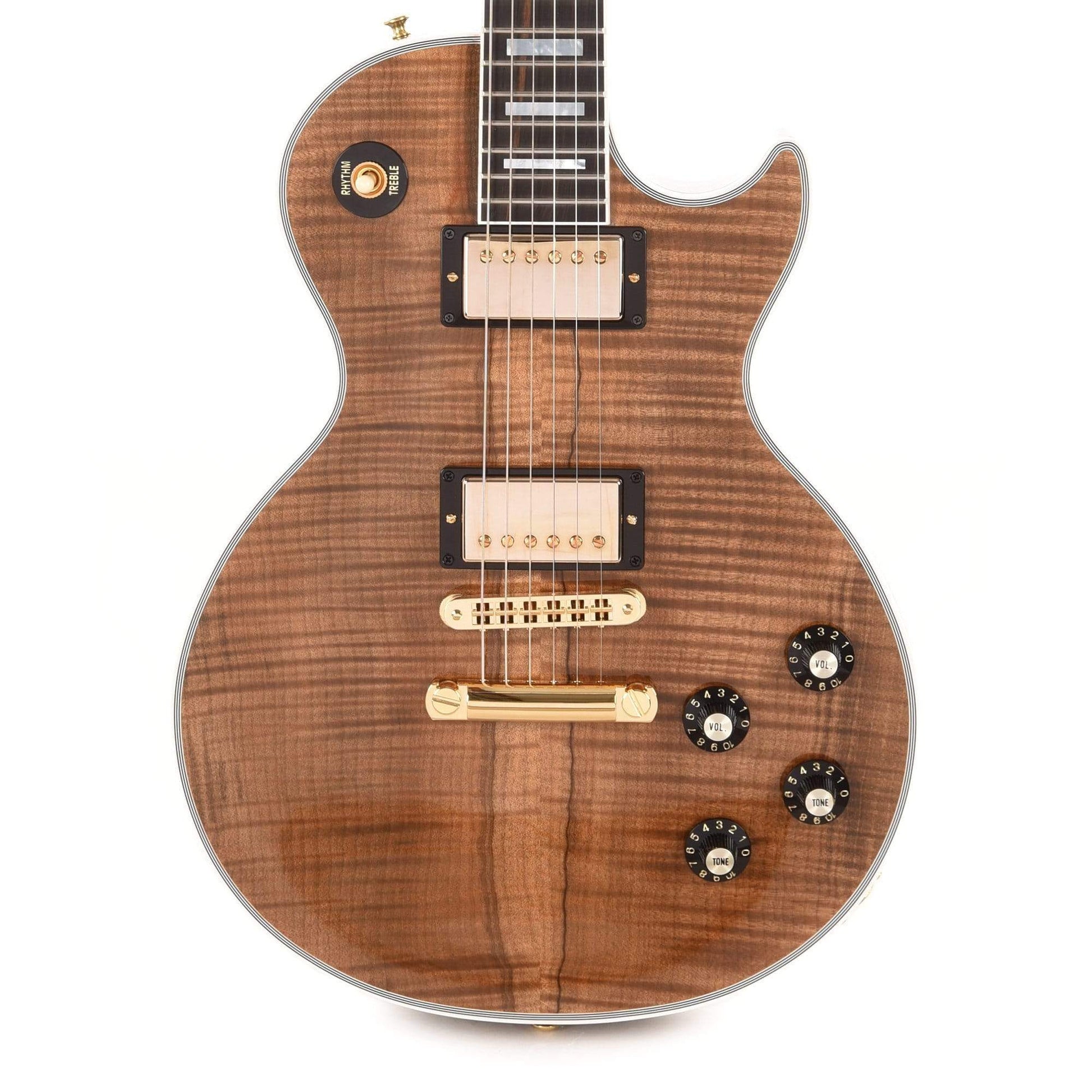 Gibson Custom Modern Les Paul Custom Heartwood DC Rust Gloss Electric Guitars / Solid Body