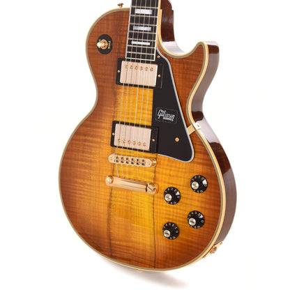 Gibson Custom Modern Les Paul Custom Heartwood Honeyburst Gloss Electric Guitars / Solid Body