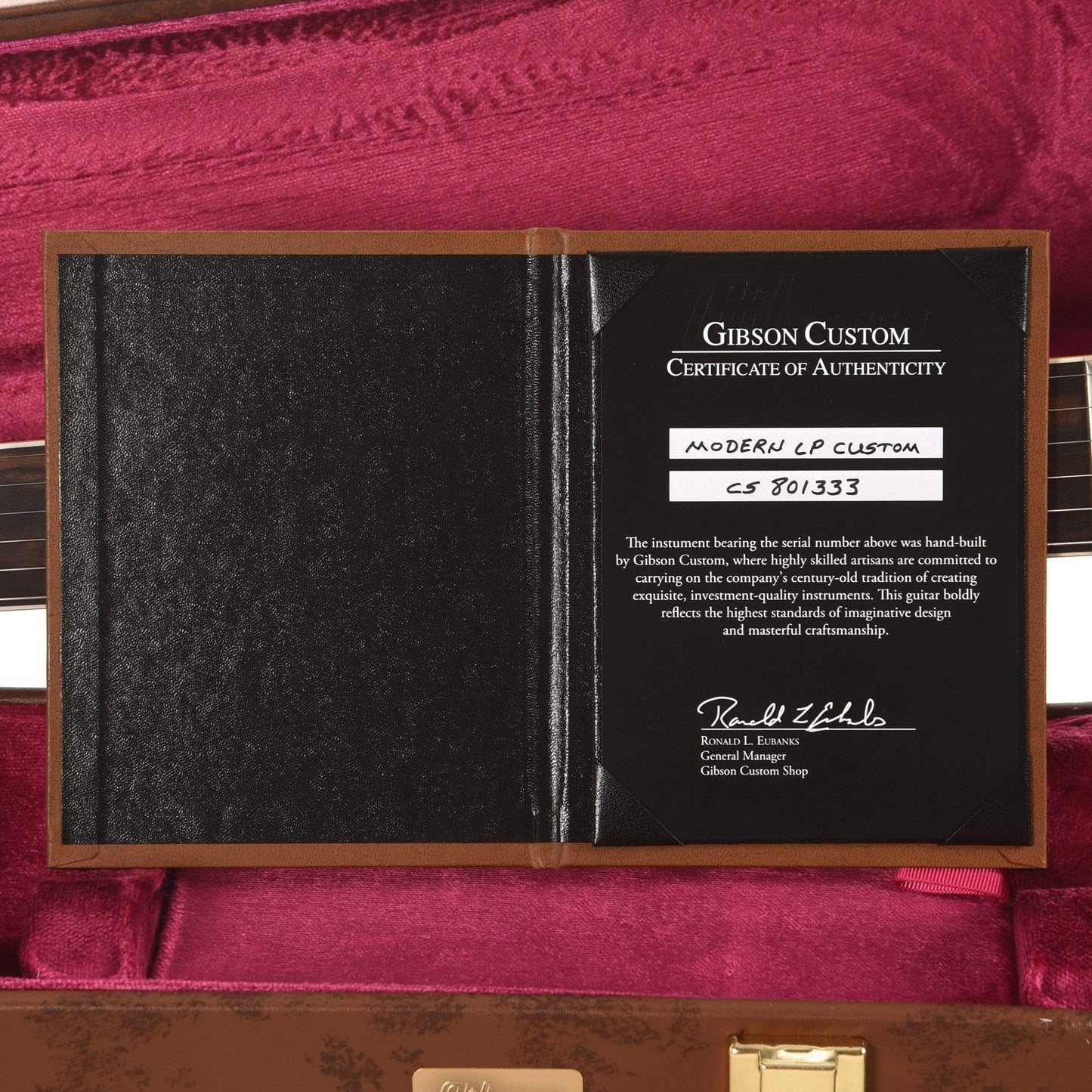 Gibson Custom Modern Les Paul Custom Heartwood Natural Gloss Electric Guitars / Solid Body