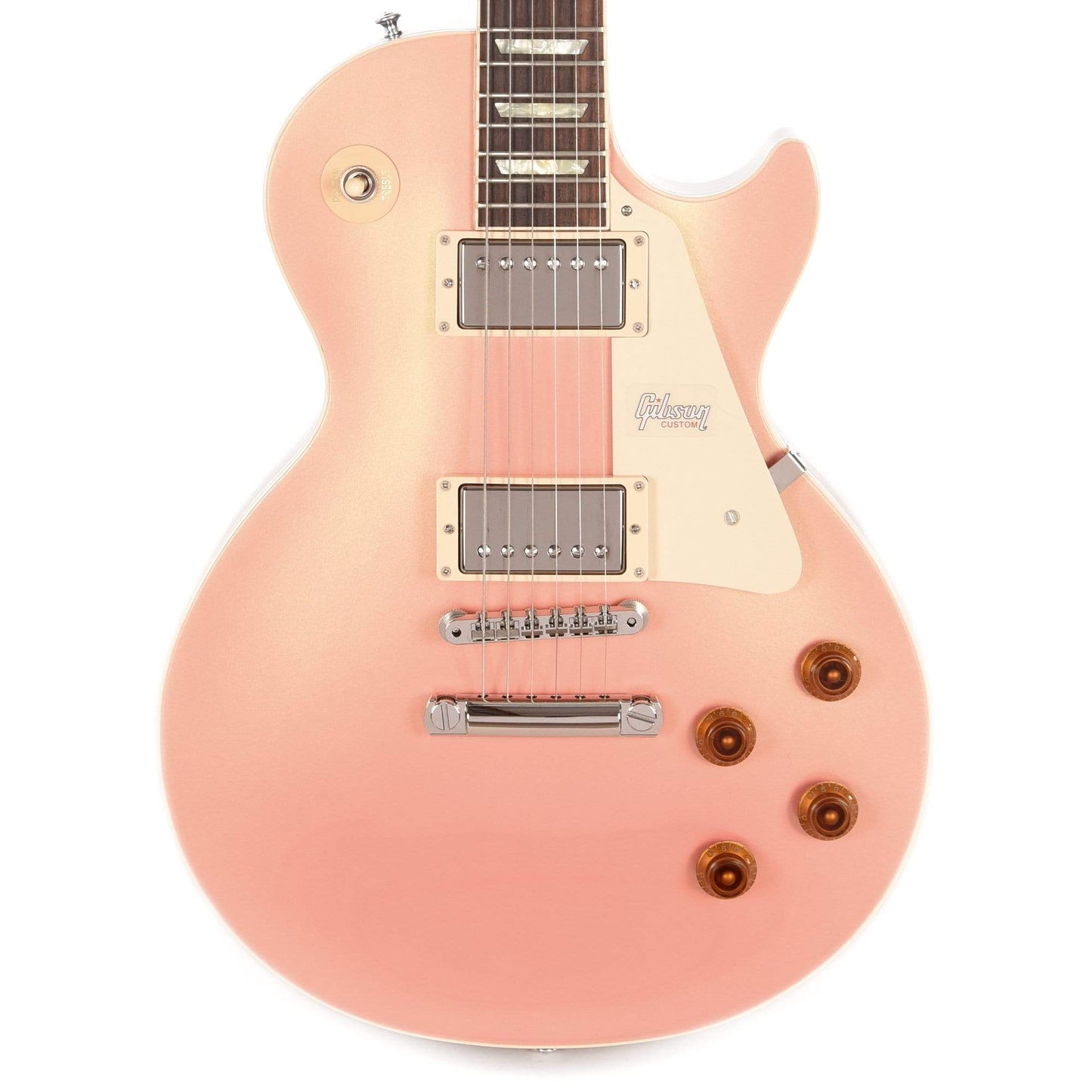 Gibson Custom Modern Les Paul Standard Pearl Coral Electric Guitars / Solid Body