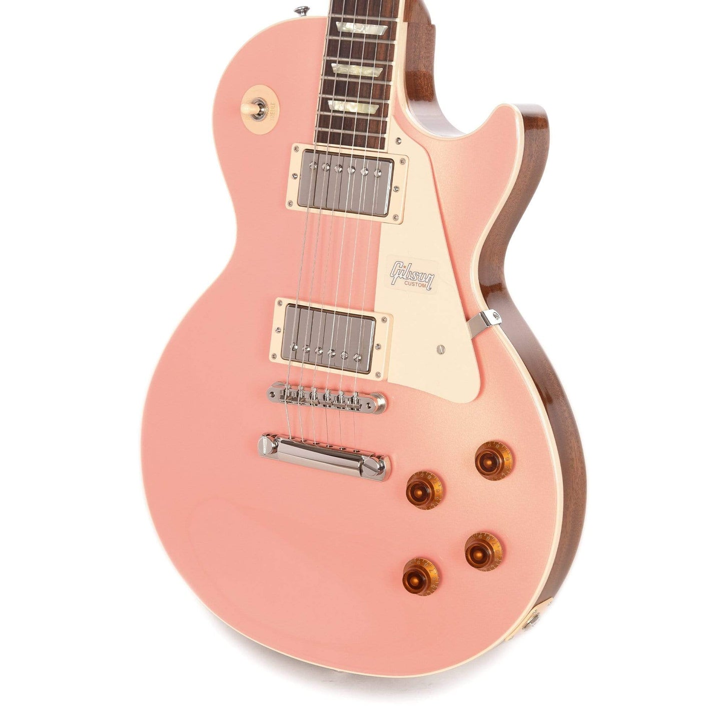 Gibson Custom Modern Les Paul Standard Pearl Coral Electric Guitars / Solid Body