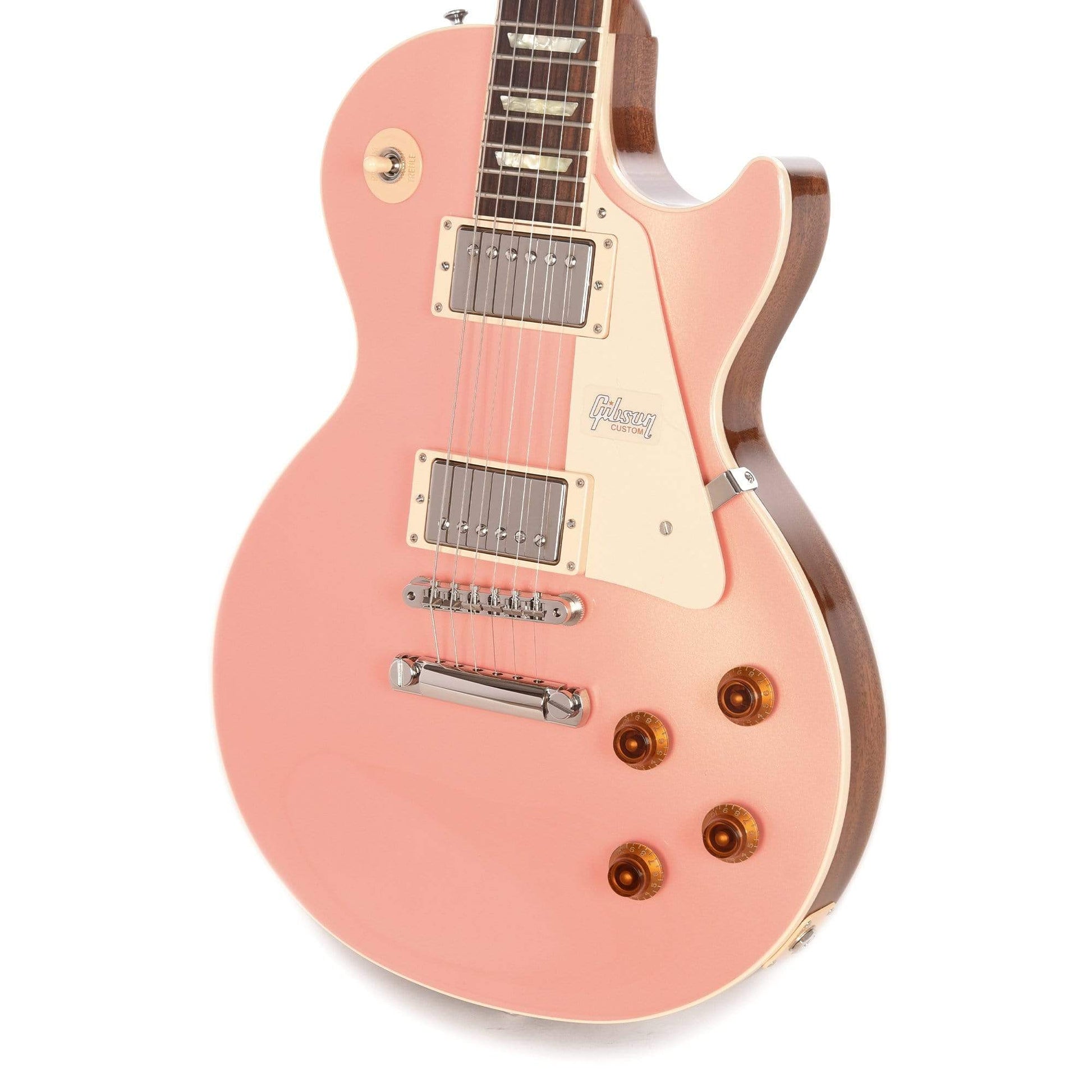 Gibson Custom Modern Les Paul Standard Pearl Coral Electric Guitars / Solid Body