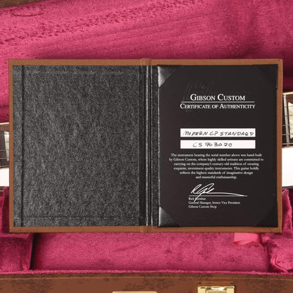 Gibson Custom Modern Les Paul Standard Pearl Coral Electric Guitars / Solid Body