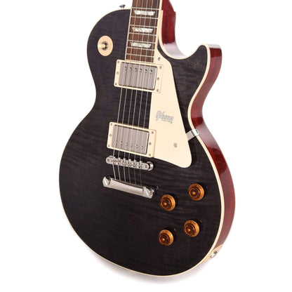 Gibson Custom Modern Les Paul Standard Trans Black Electric Guitars / Solid Body