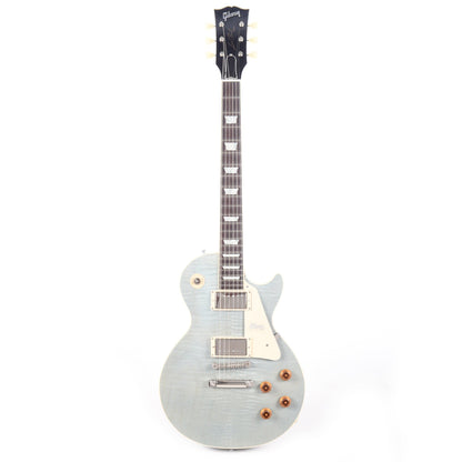 Gibson Custom Modern Les Paul Standard Trans Pelham Blue Electric Guitars / Solid Body