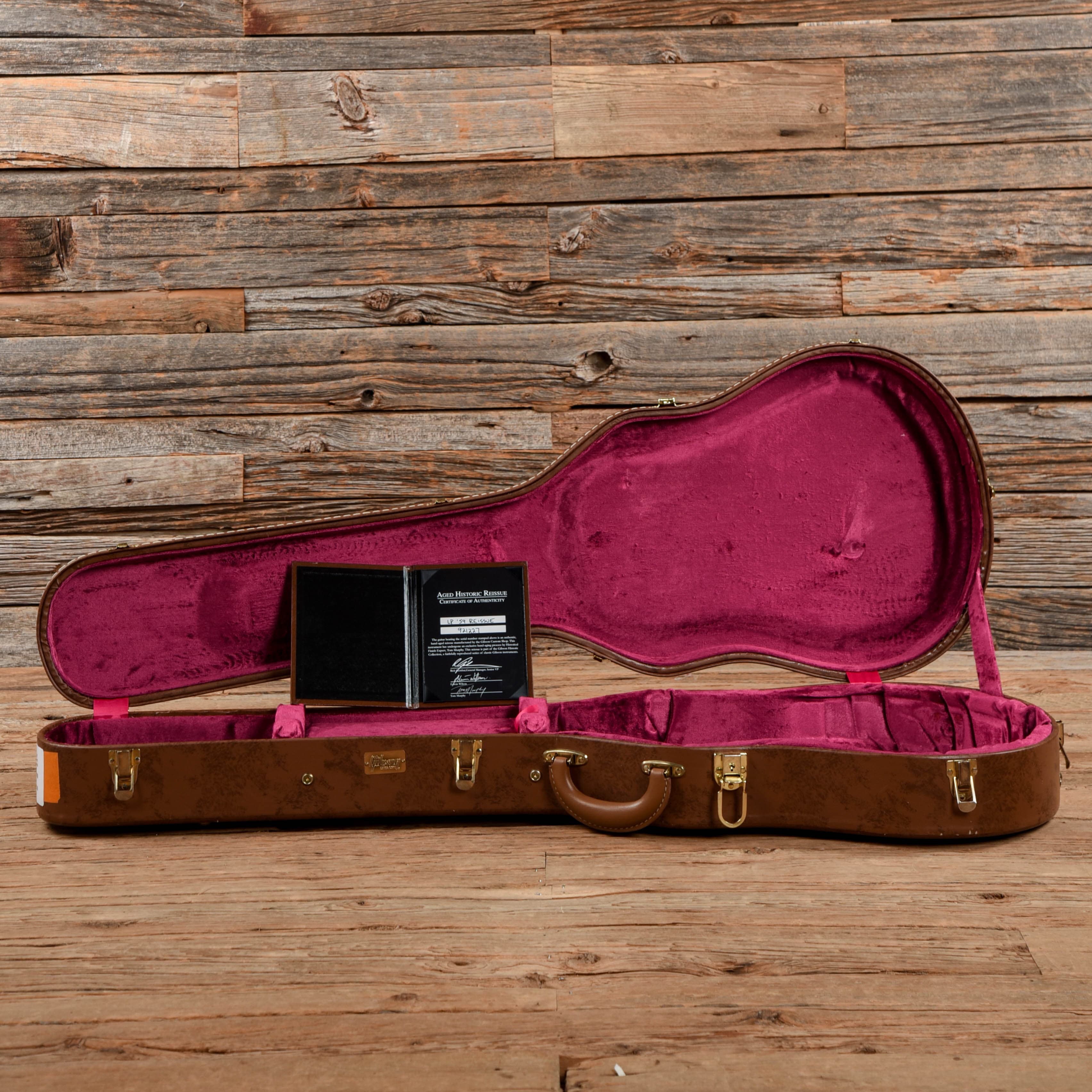 Gibson Custom Murphy Aged Historic '59 Les Paul Standard Sunburst 2012 Electric Guitars / Solid Body