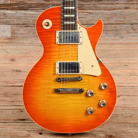 Gibson Custom Murphy Lab 1960 Les Paul Standard Ultra Light Aged Tangerine Burst 2021 Electric Guitars / Solid Body