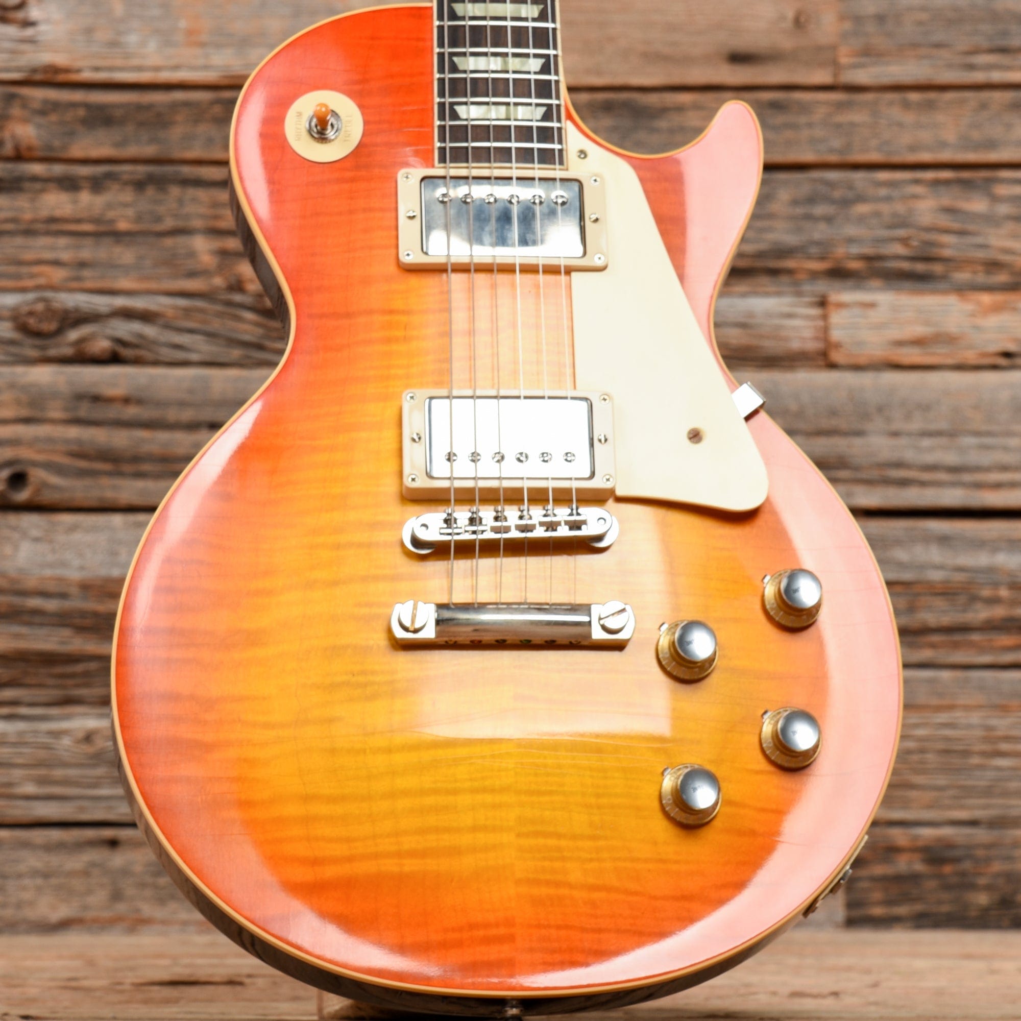 Gibson Custom Murphy Lab 1960 Les Paul Standard Ultra Light Aged Tangerine Burst 2021 Electric Guitars / Solid Body